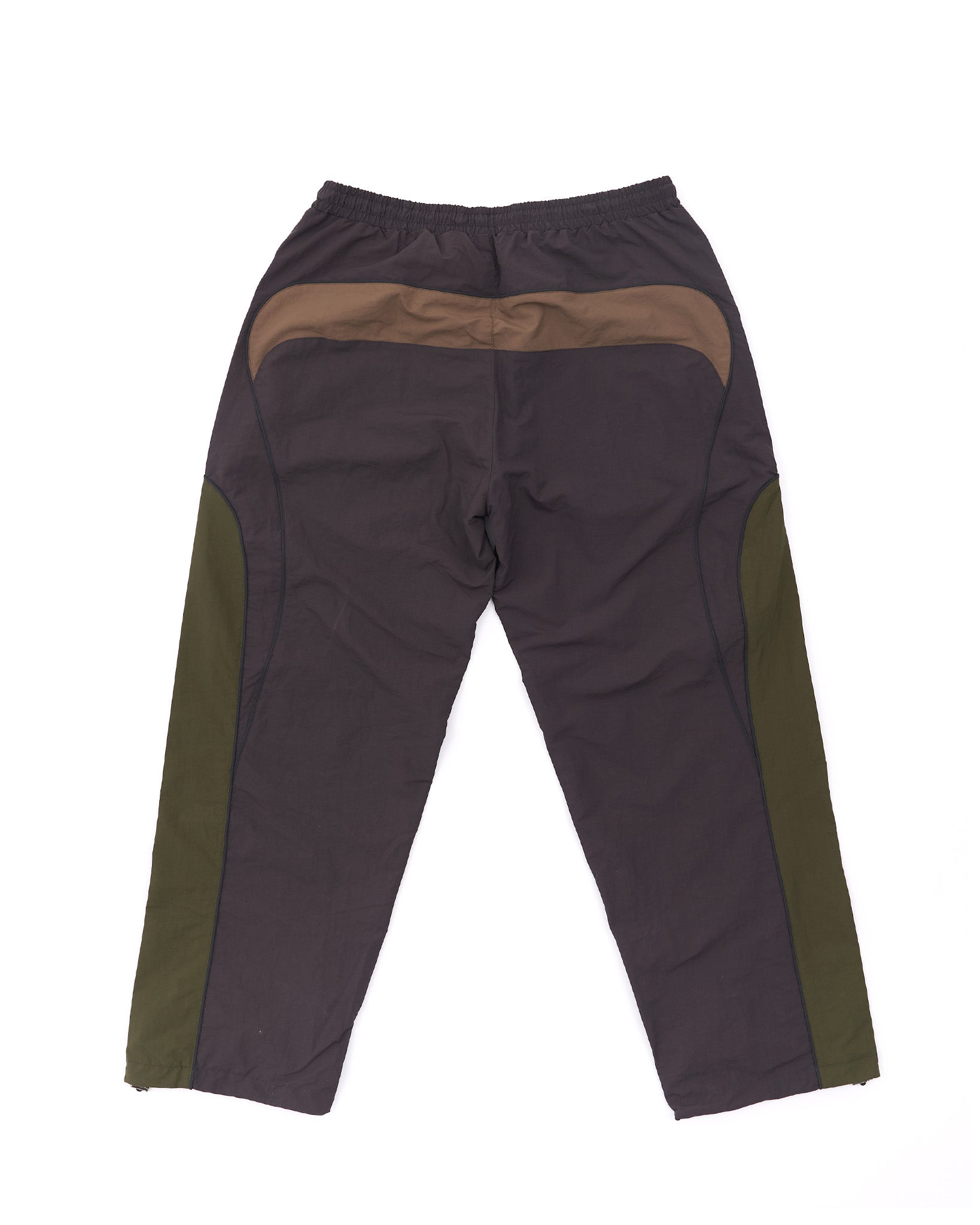 Track Bottoms Charcoal & Green