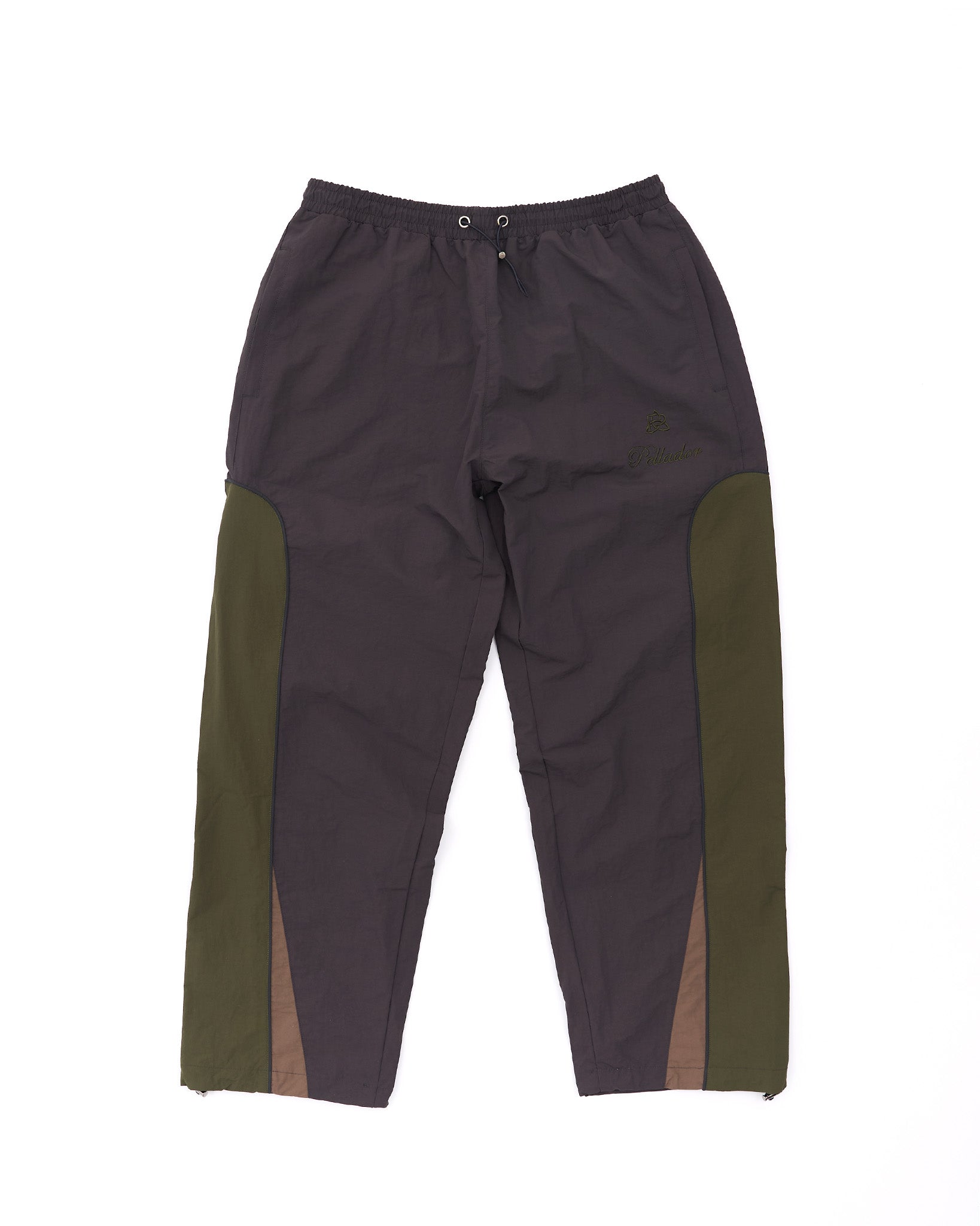 Track Bottoms Charcoal & Green