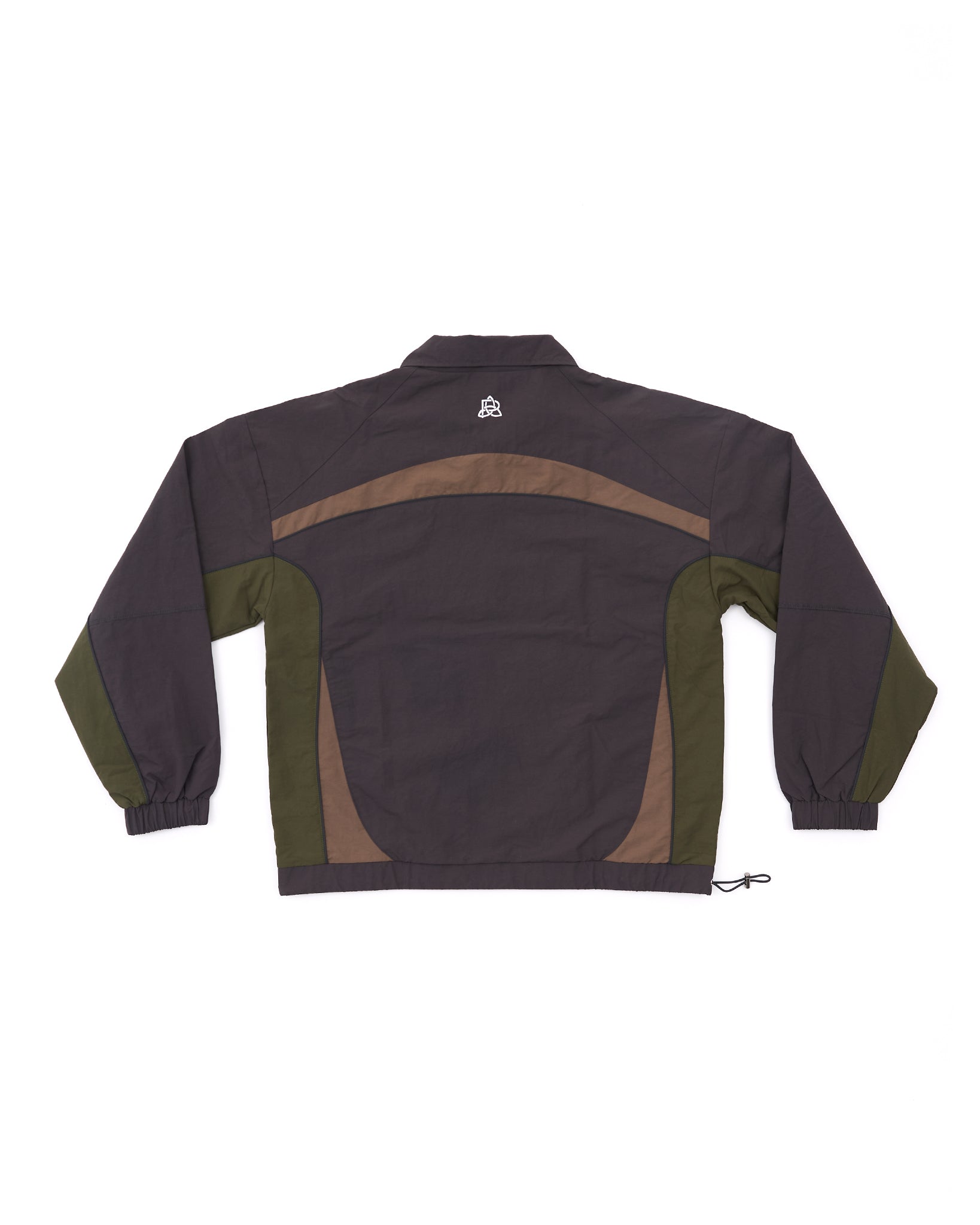 Track Jacket Charcoal & Green