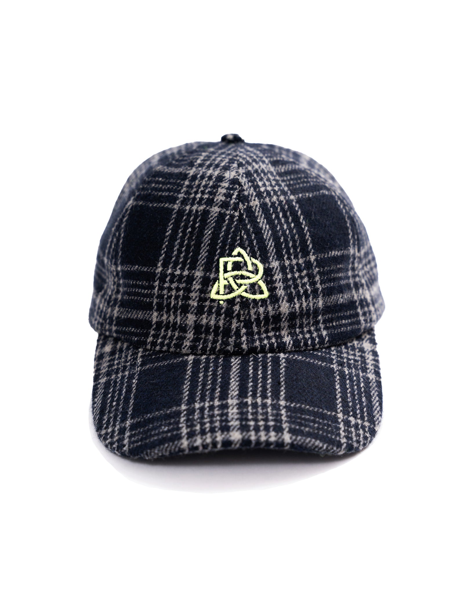 Check Pattern Cap Navy