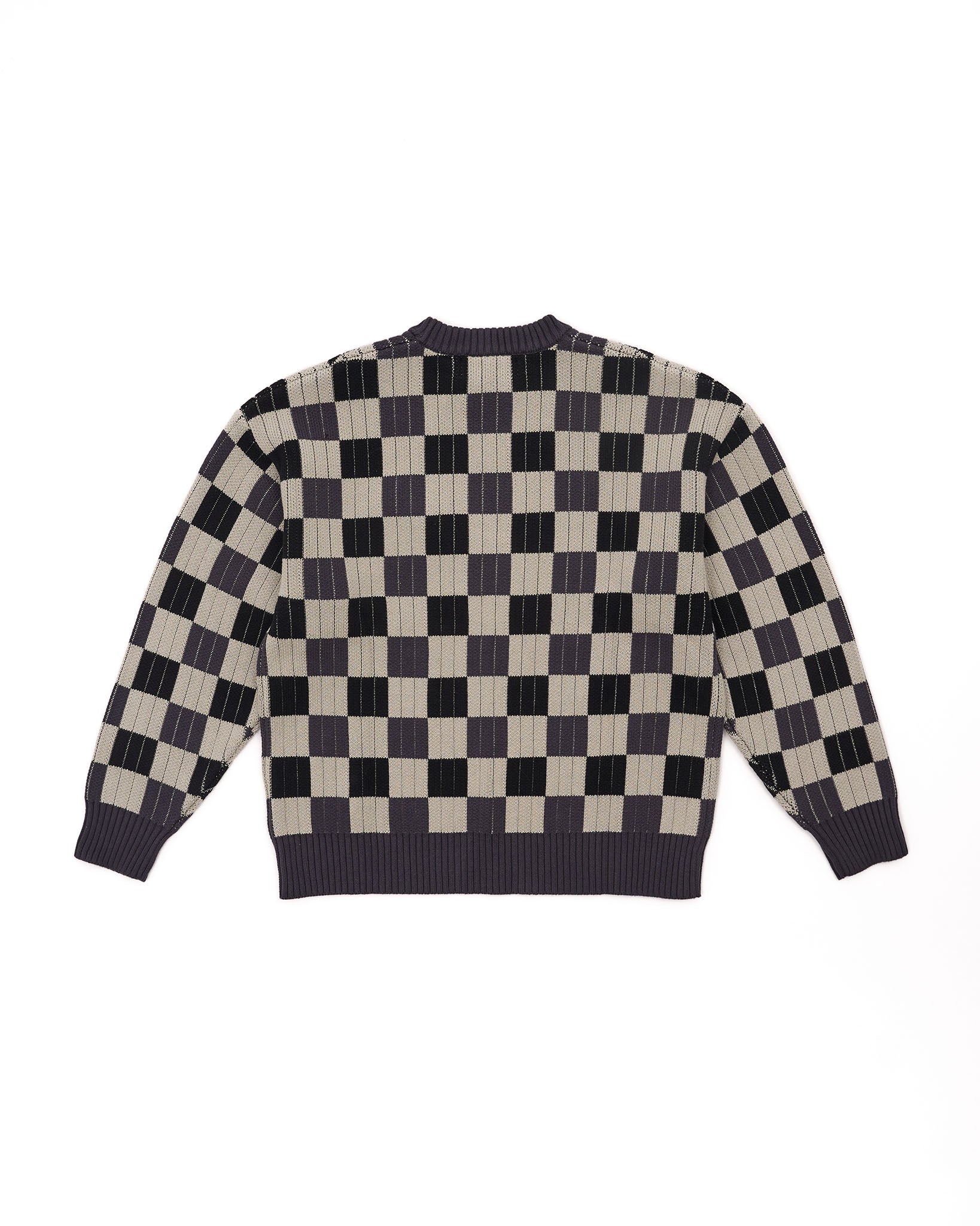 Check Ladder Knit