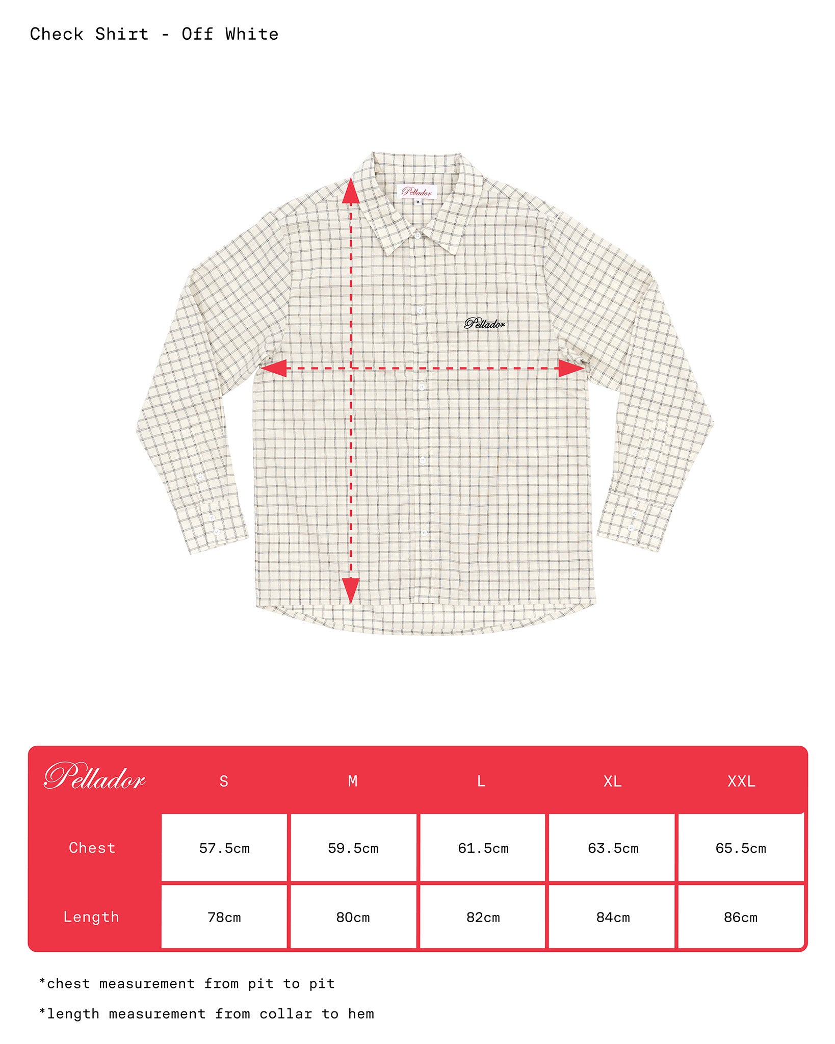 Check Shirt - Off White