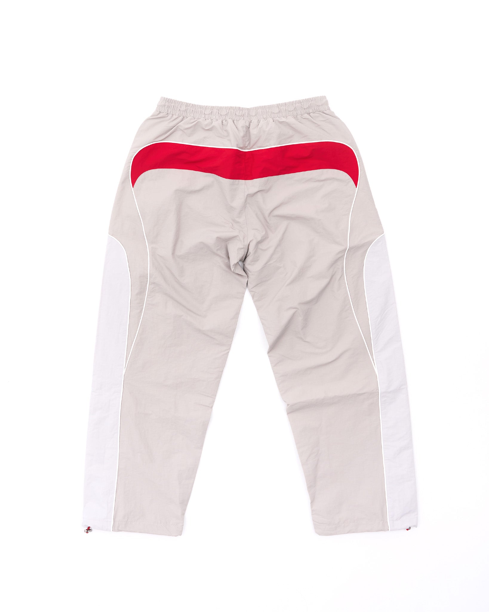 Track Bottoms Grey & Red