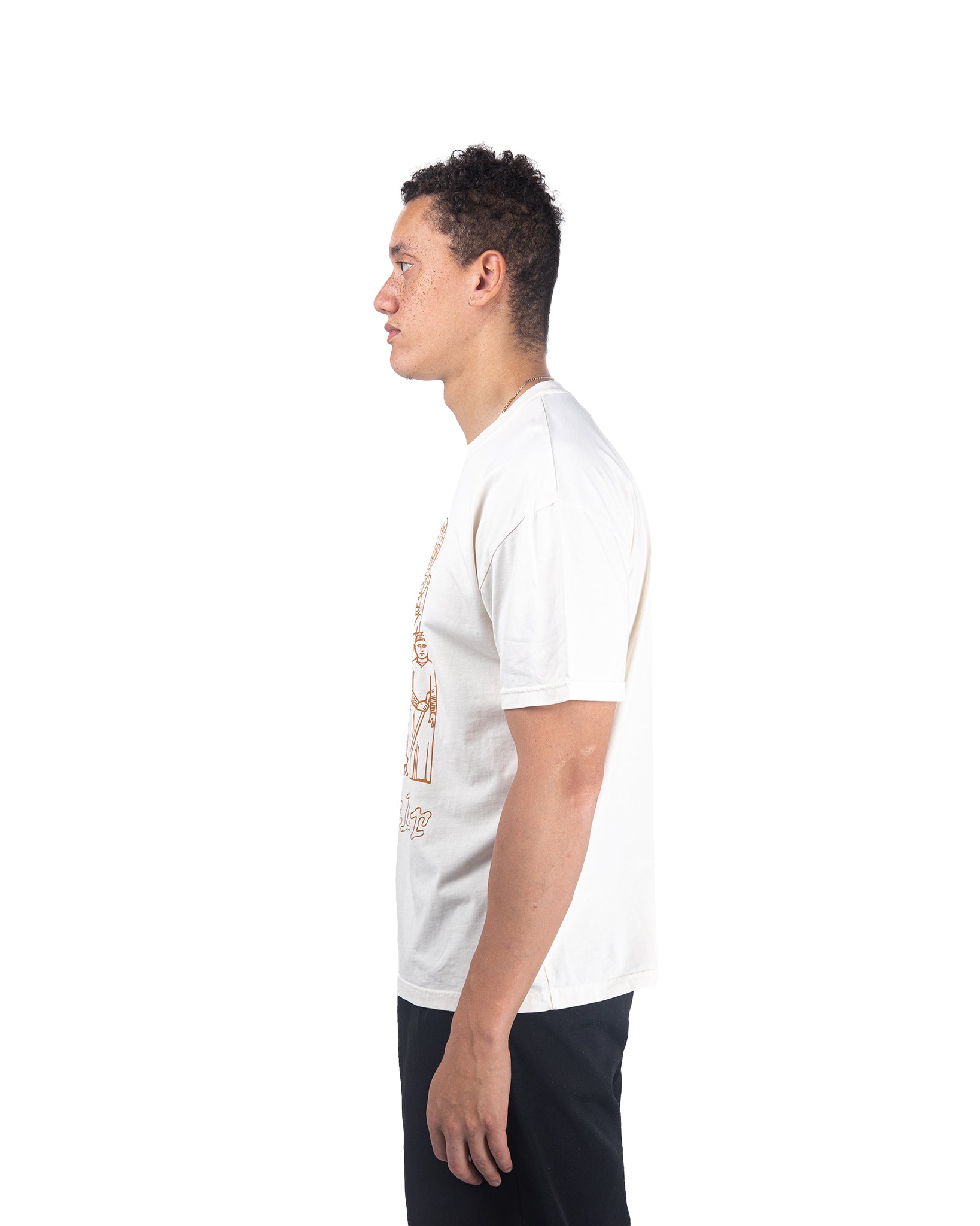High Cross T-Shirt - Cream