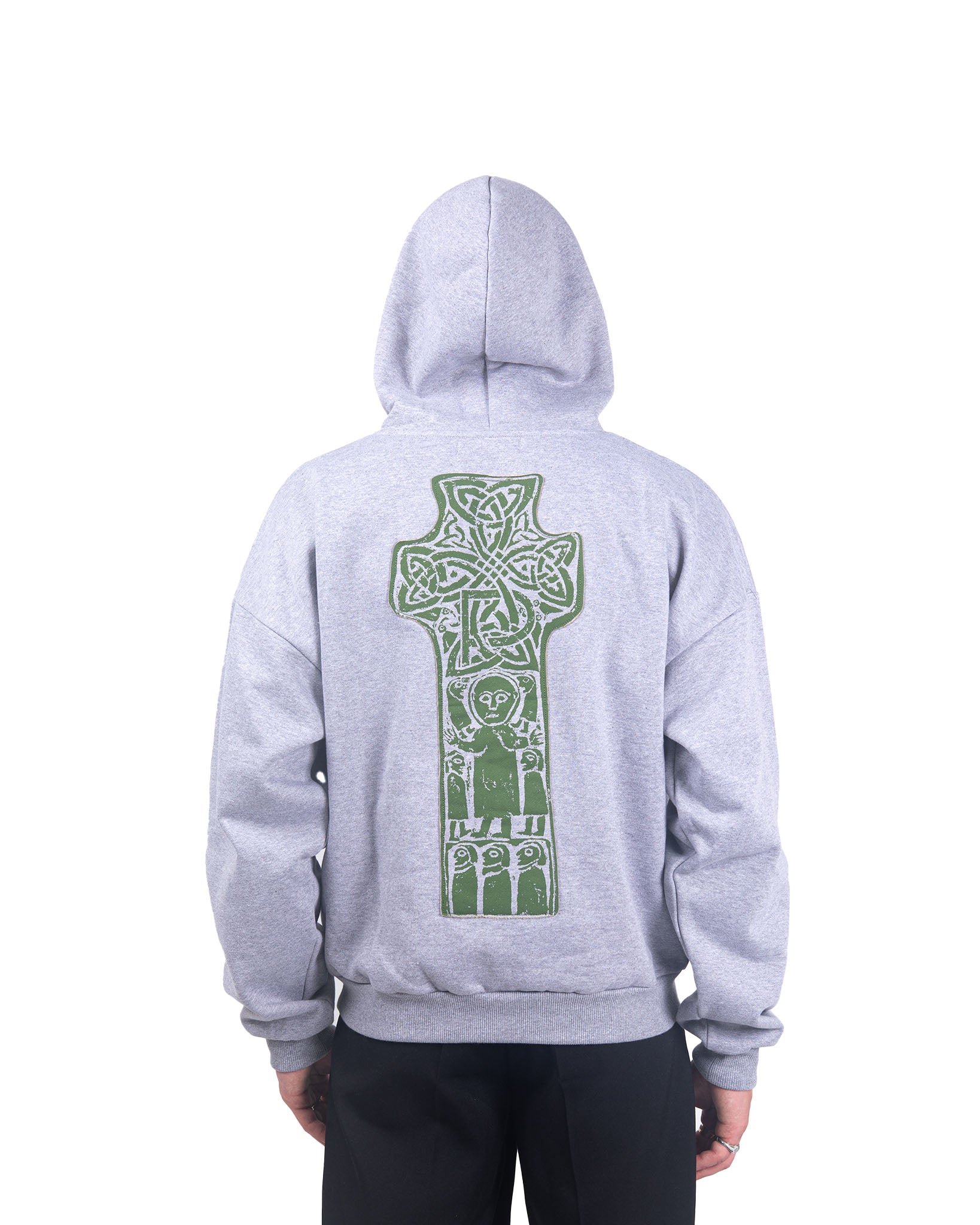 High Cross Hoodie - Heather Grey