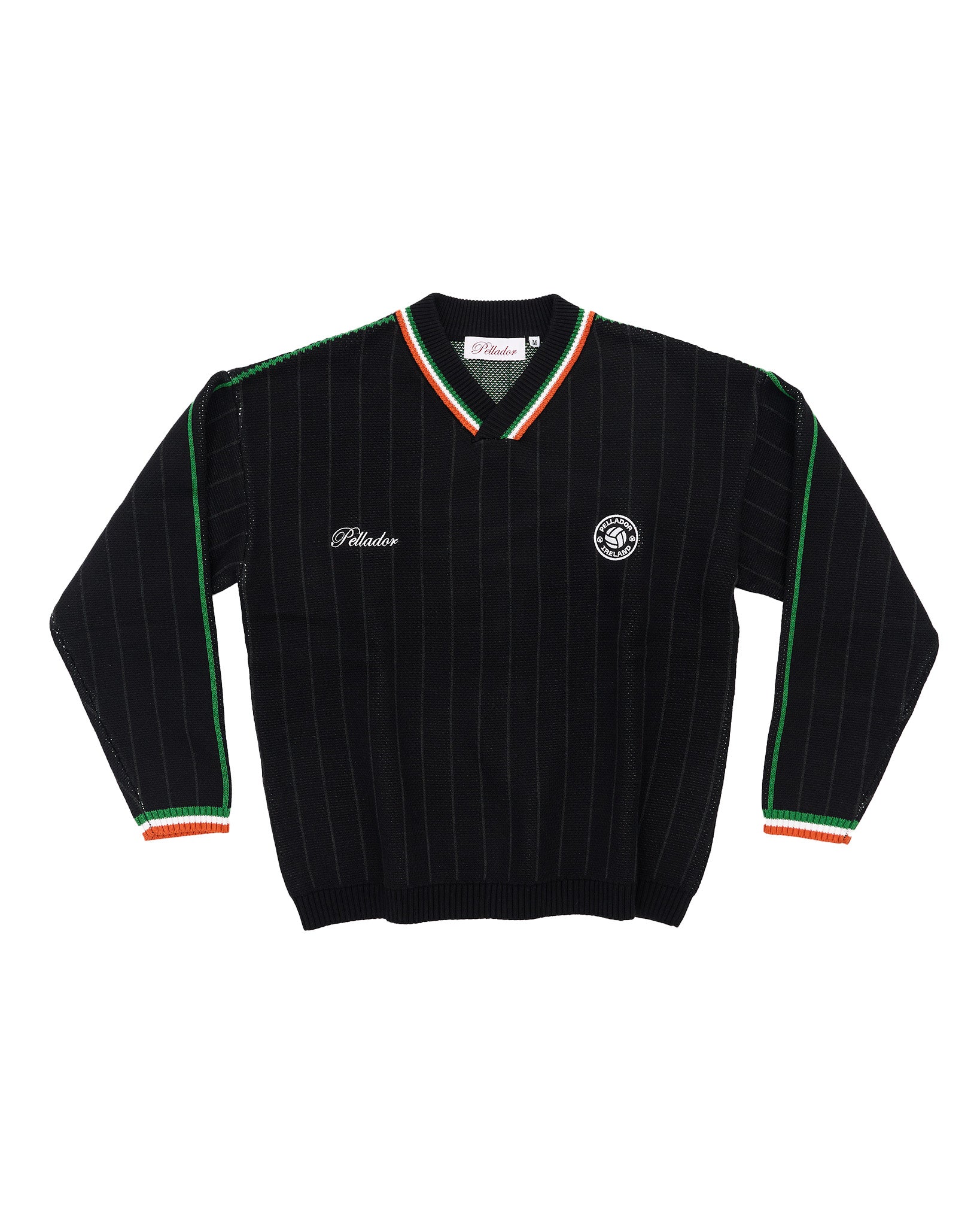 ニット+セーター 90's Made In Ireland Patch Design Knit Ireland_Knit_Black_Front.jpg?