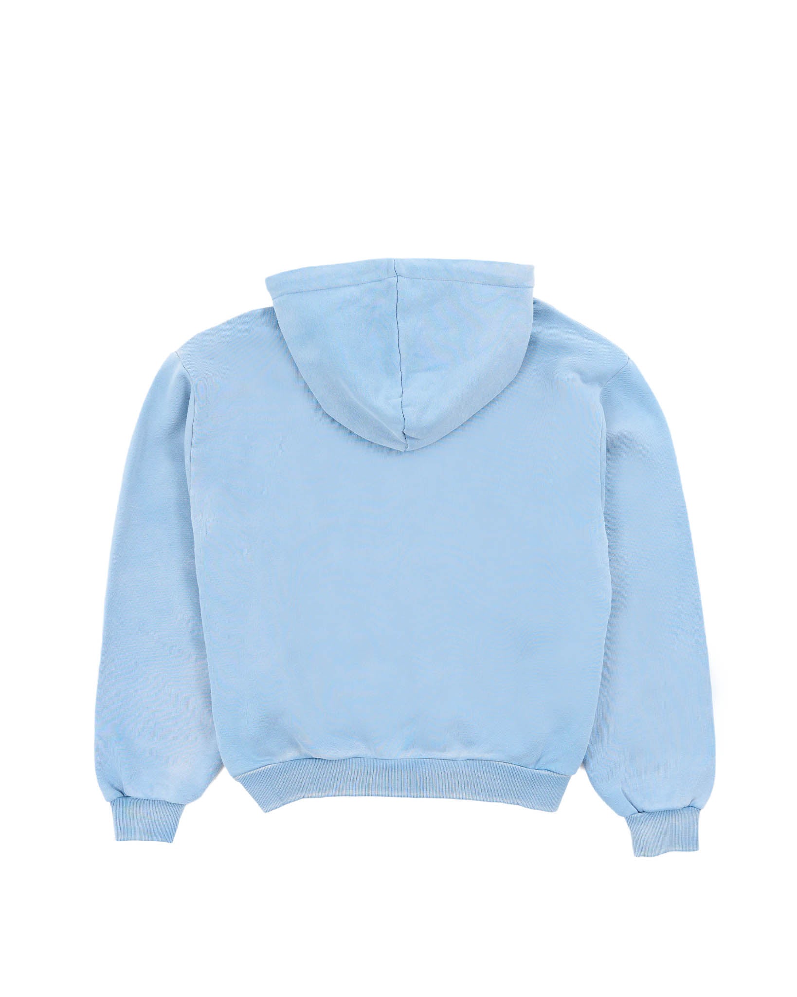 Dog Appliqué Zip Hoodie - Blue