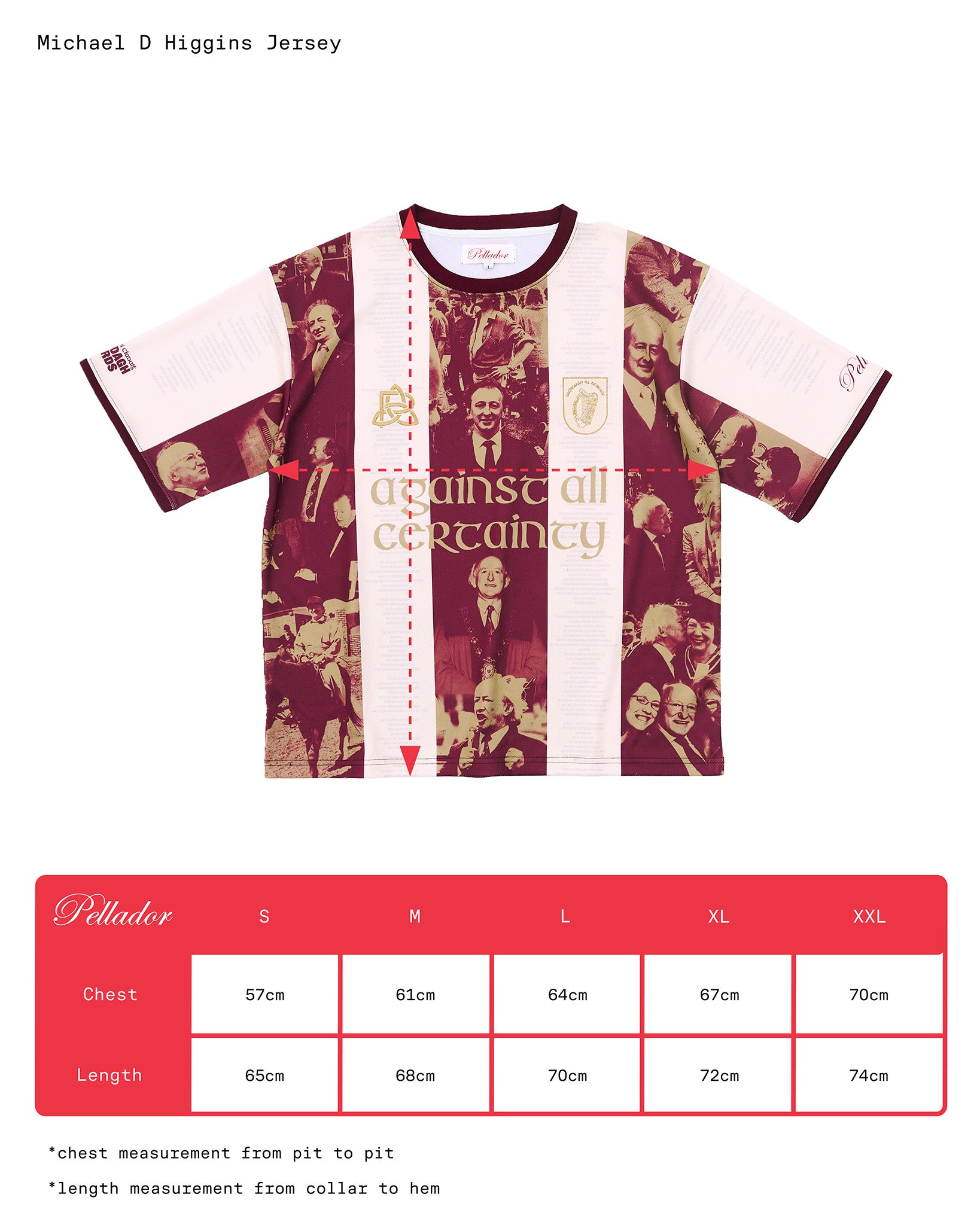 Michael D. Higgins Jersey