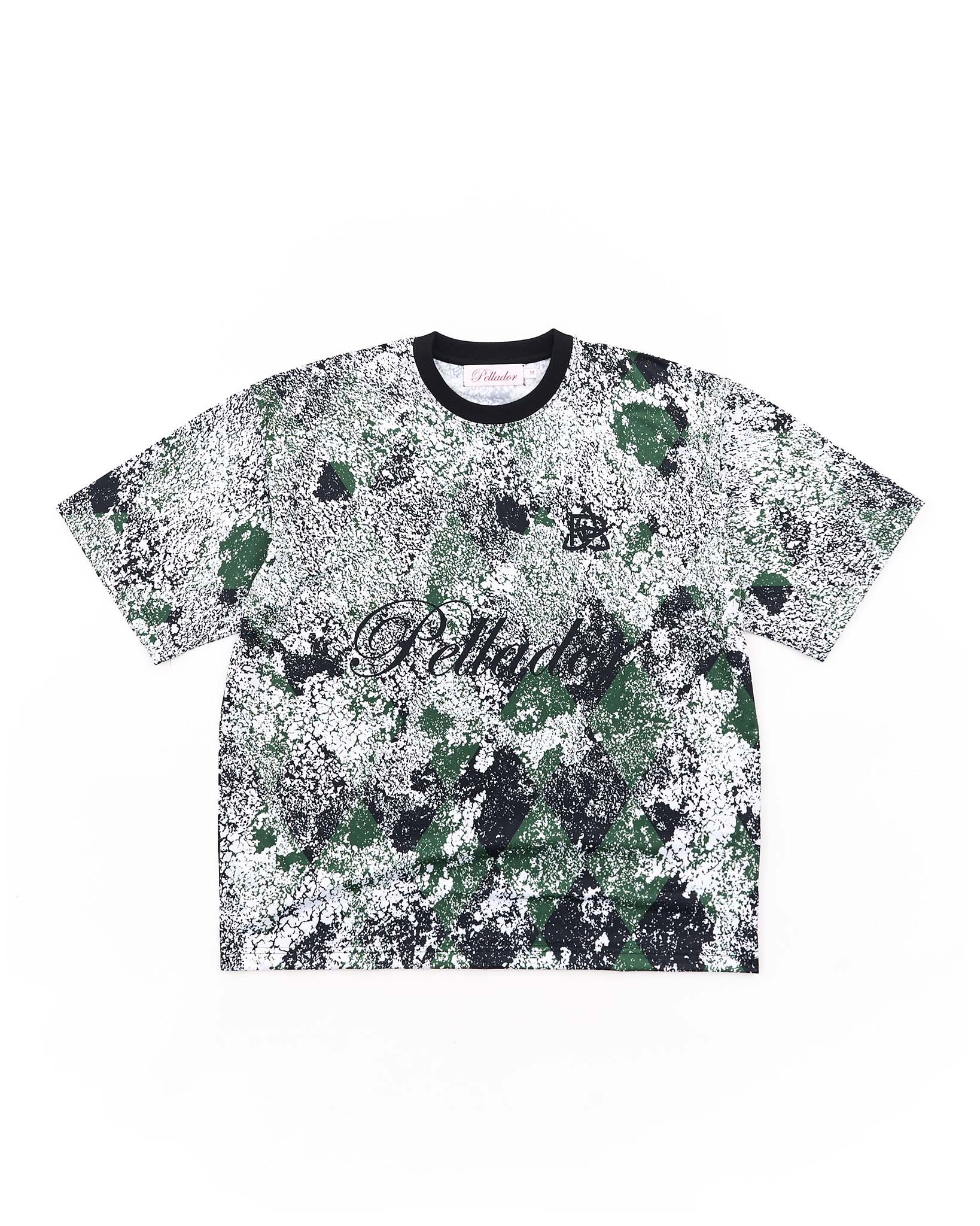 Distressed Argyle Jersey - White & Green