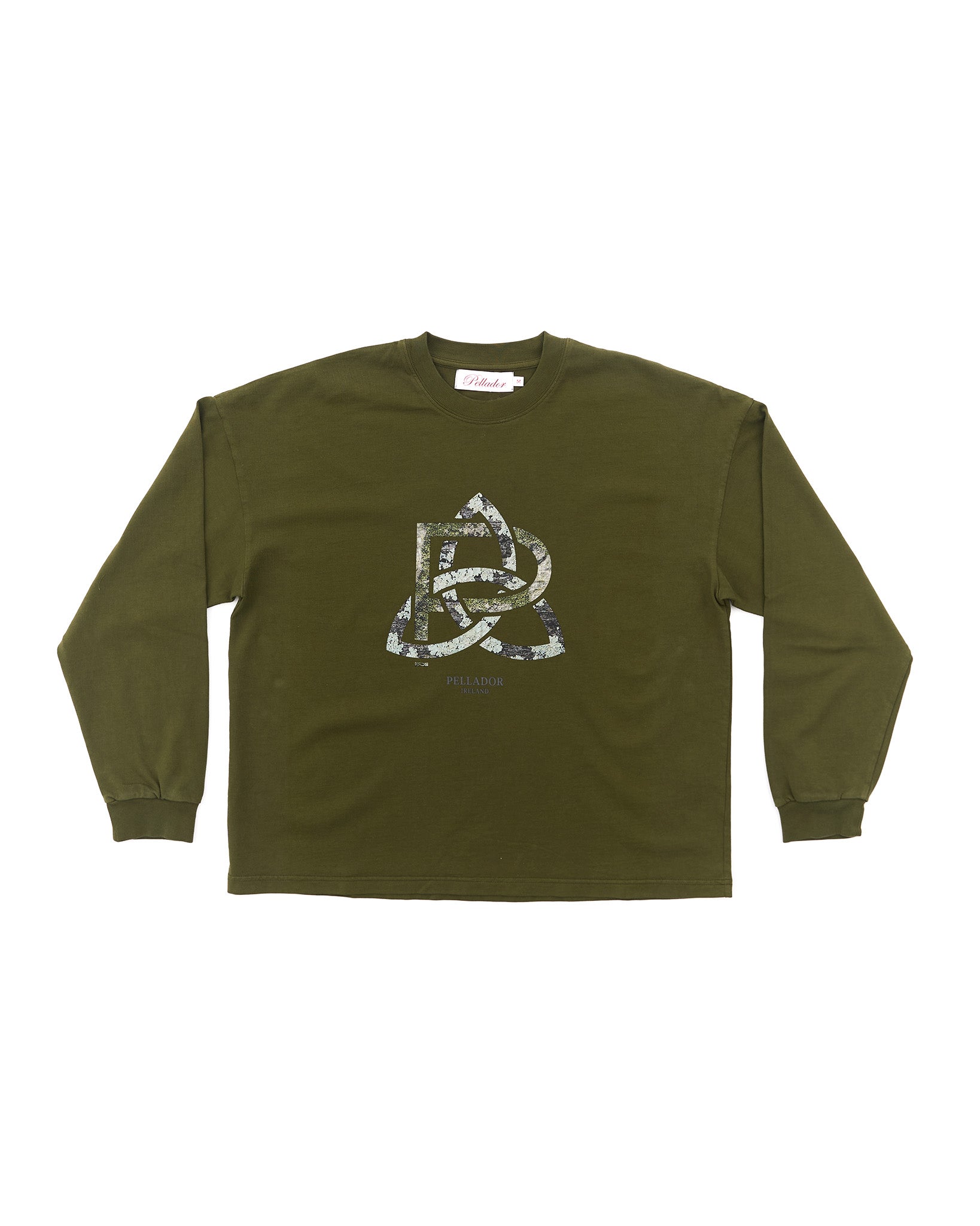 Forest Knot Logo L/S Tee - Green
