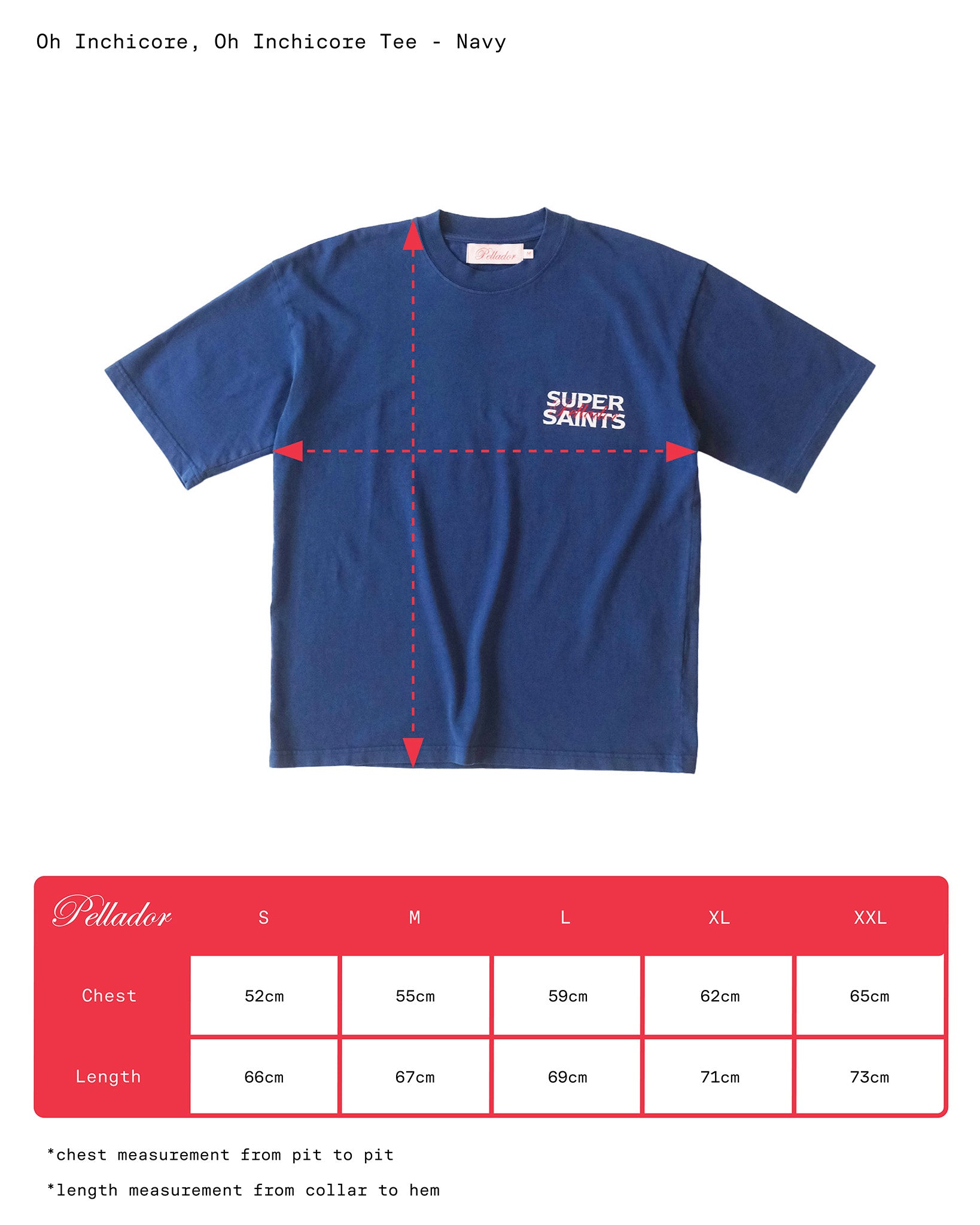 Oh Inchicore Tee - Navy