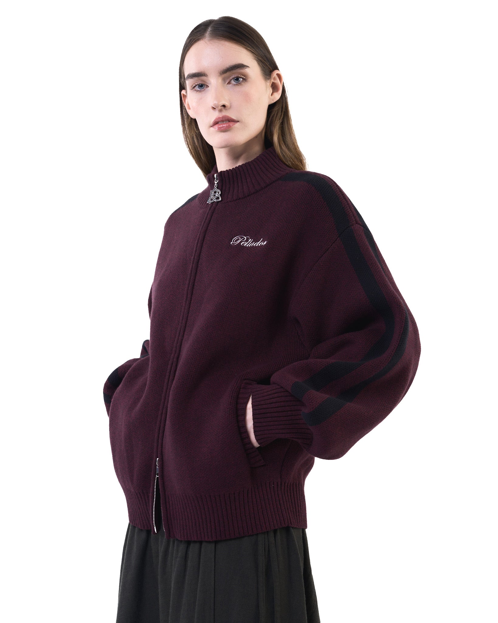 Full Zip Knit Track Top