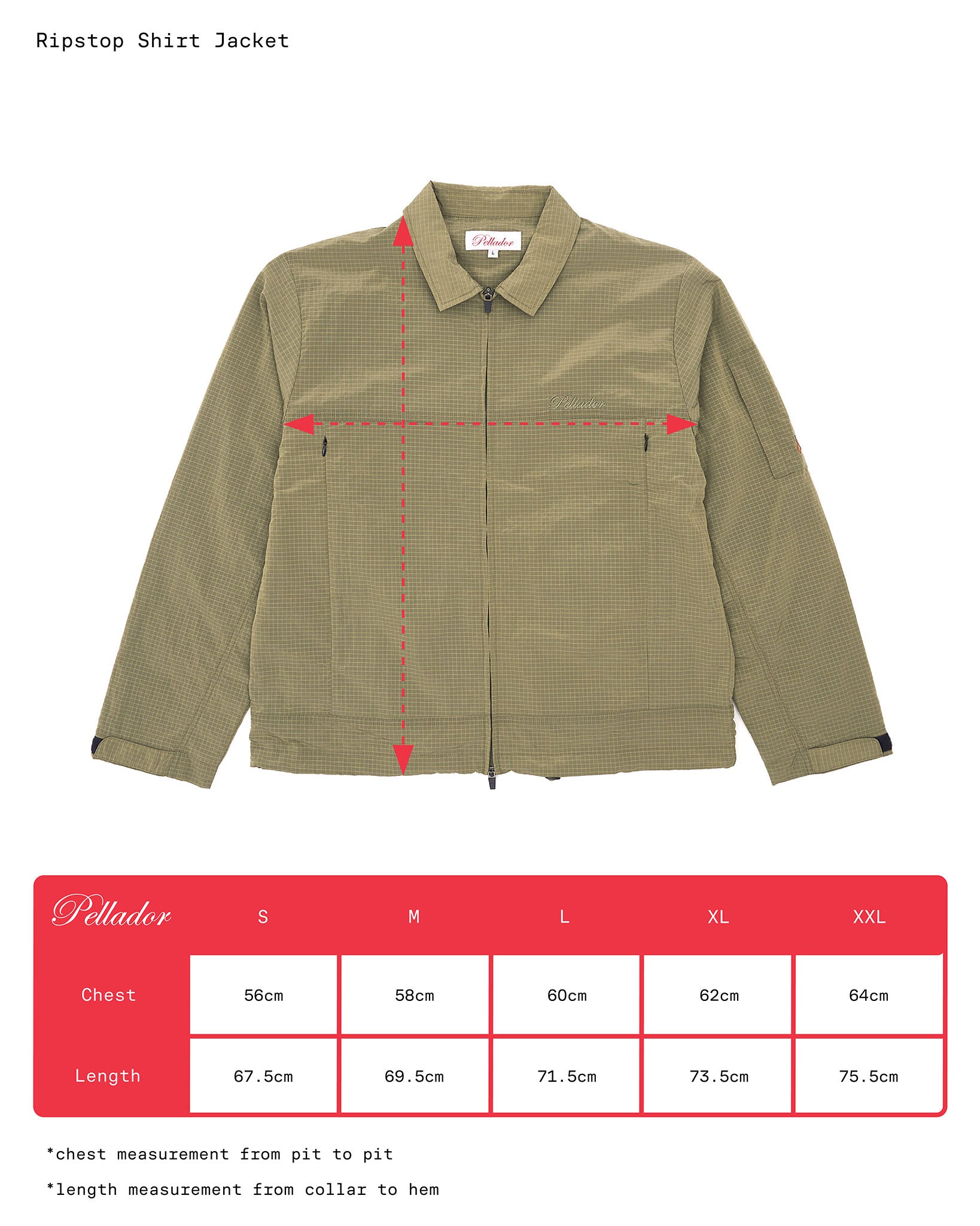 Ripstop Shirt Jacket