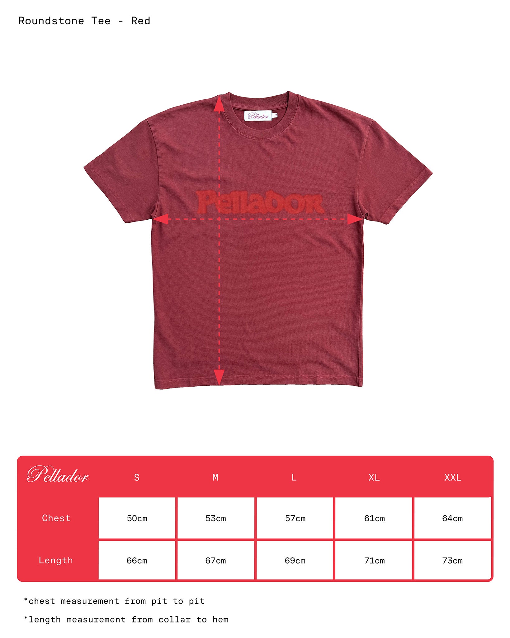 Roundstone Tee - Red