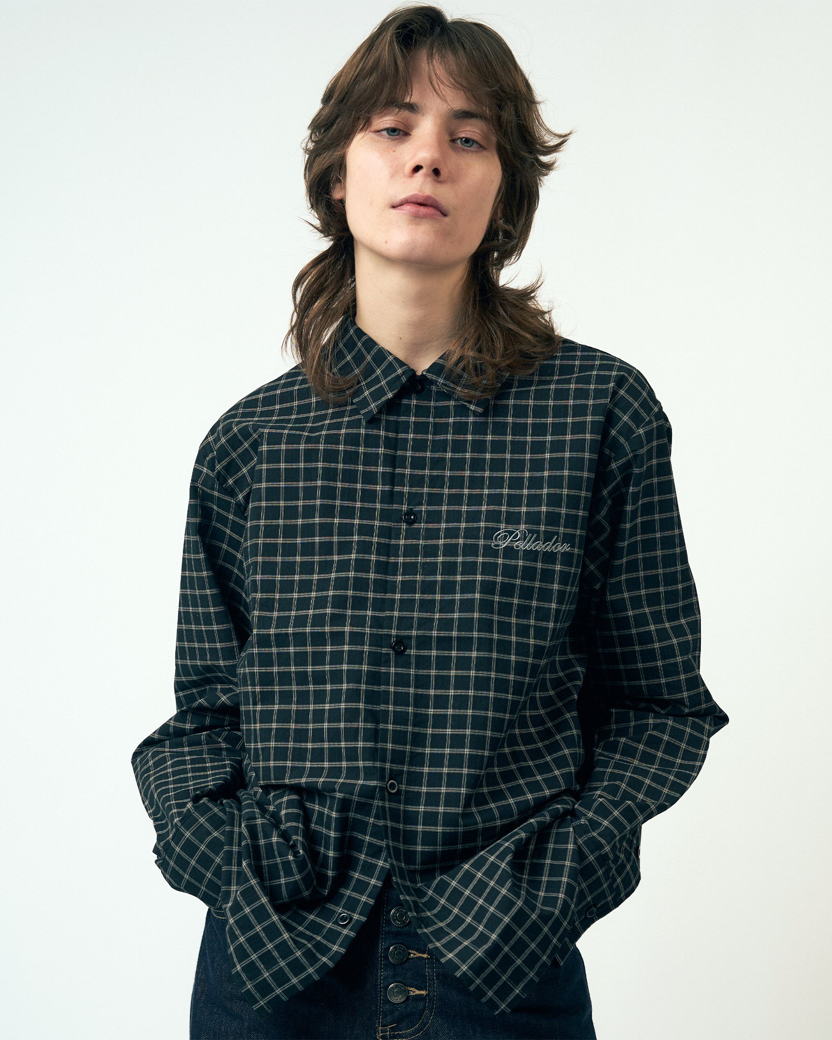 Check Shirt - Black