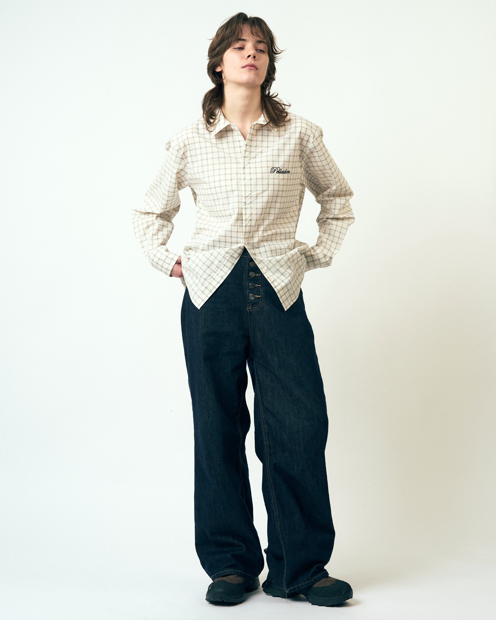 Check Shirt - Off White