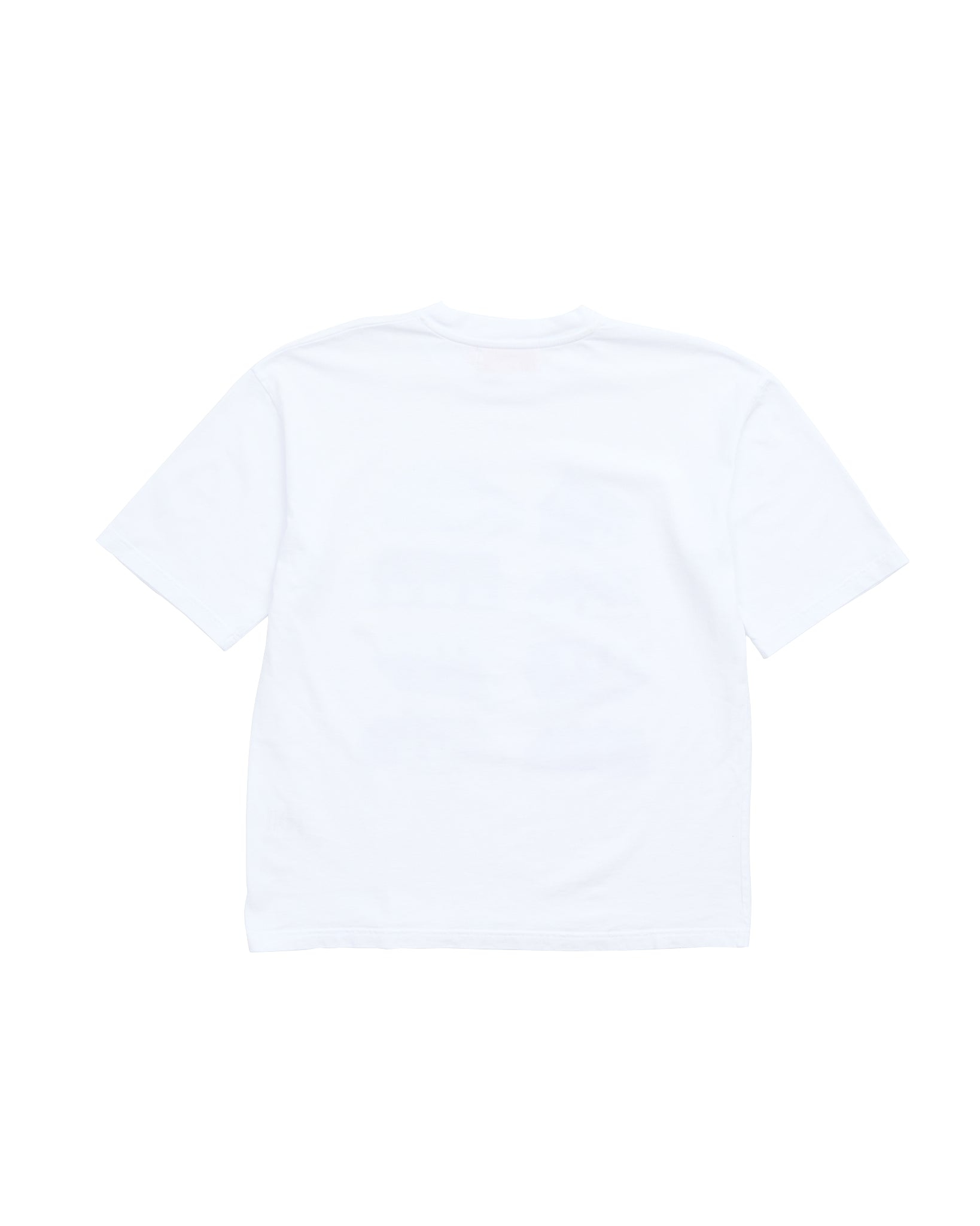 Blue Cottage Tee - White