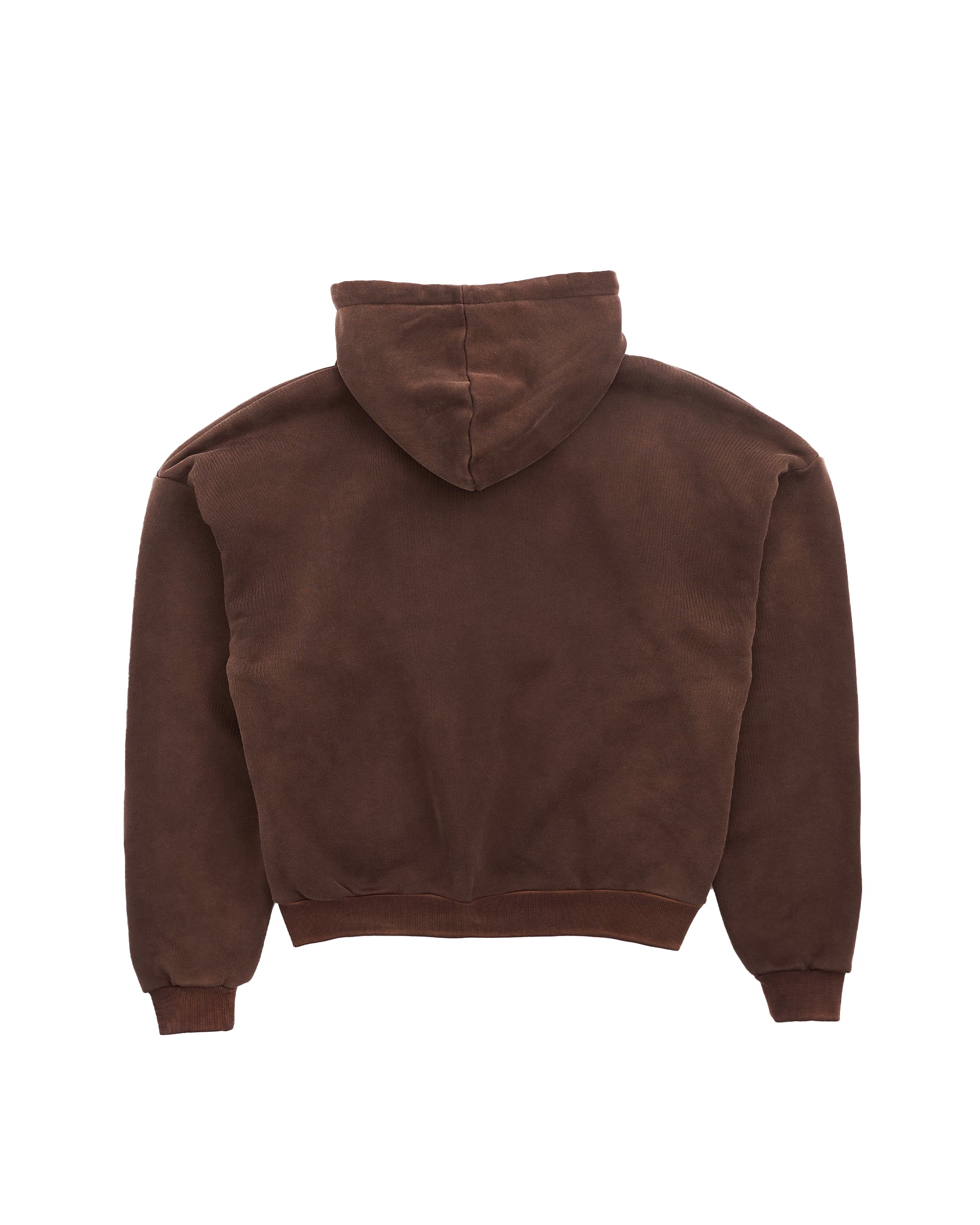 Duck Appliqué Hoodie - Brown