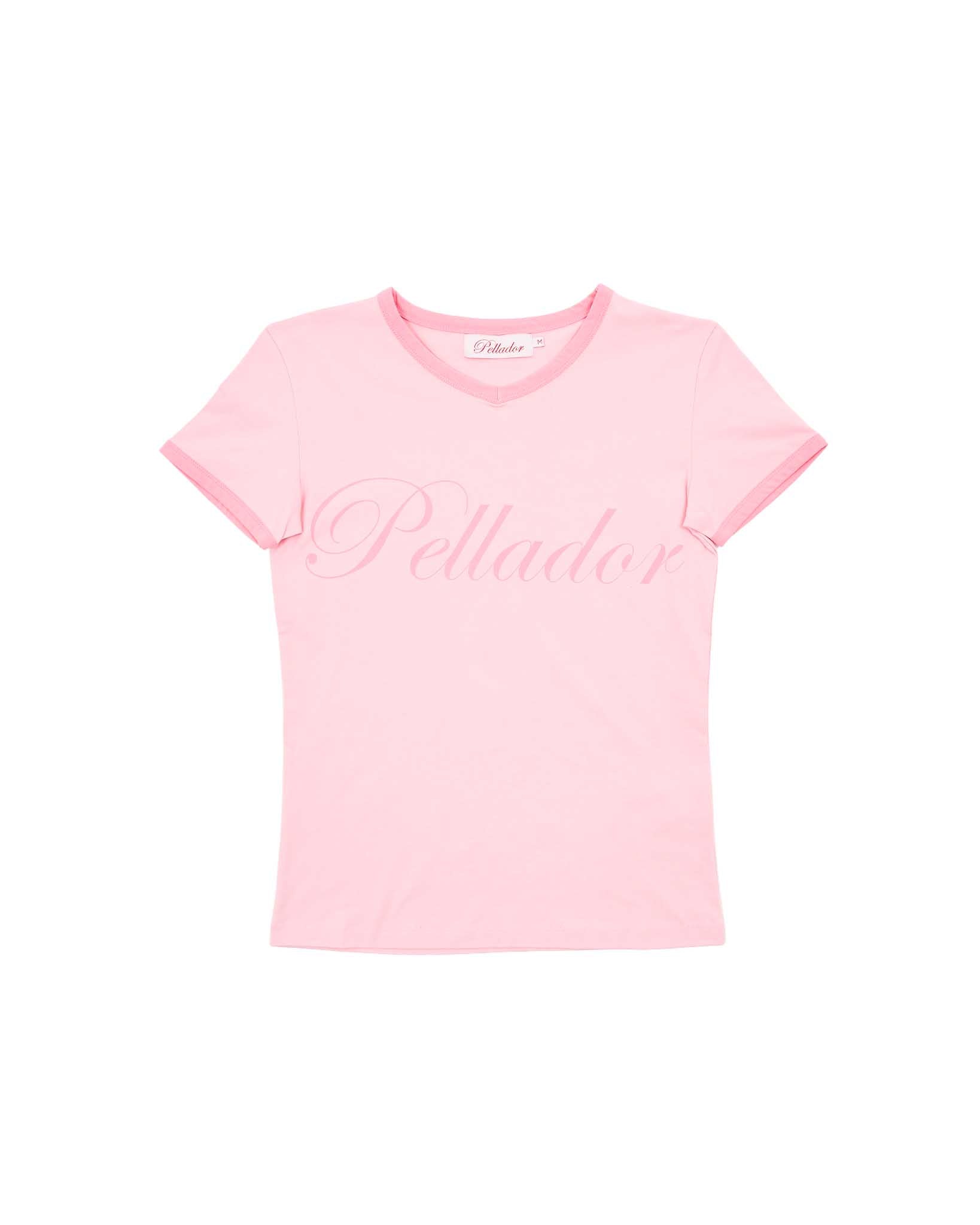 Women's V-Neck Tee - Pink