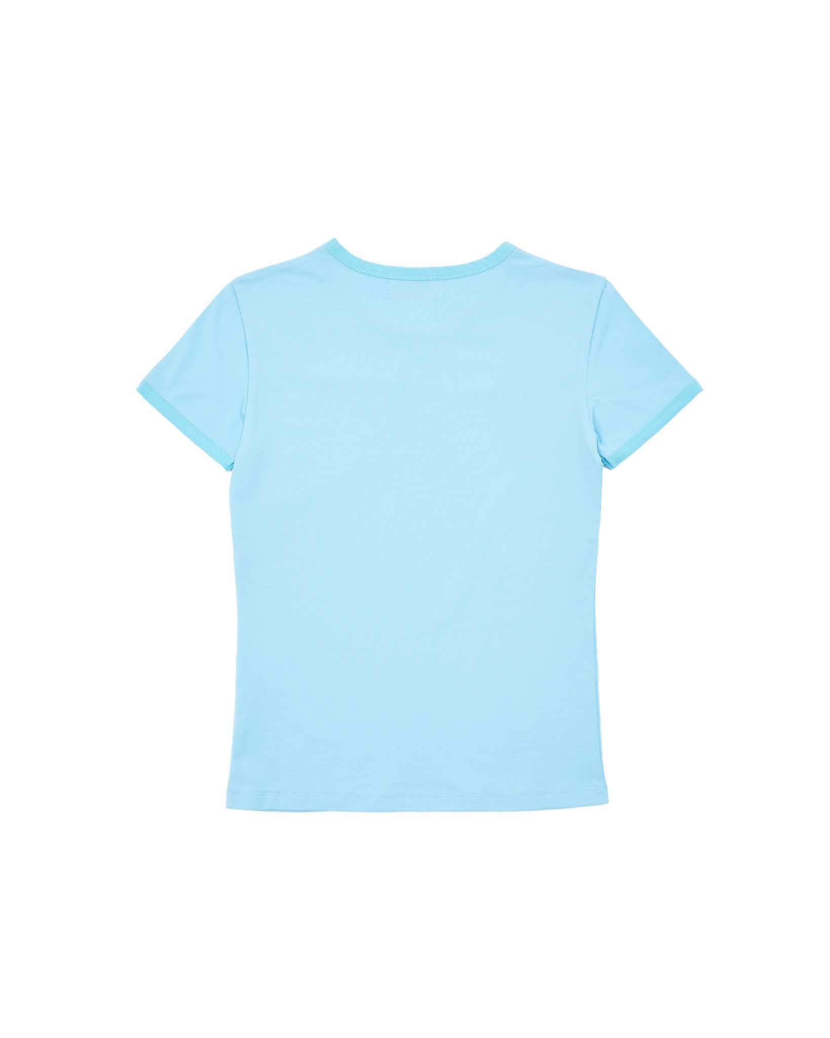 Women's V-Neck Tee - Blue