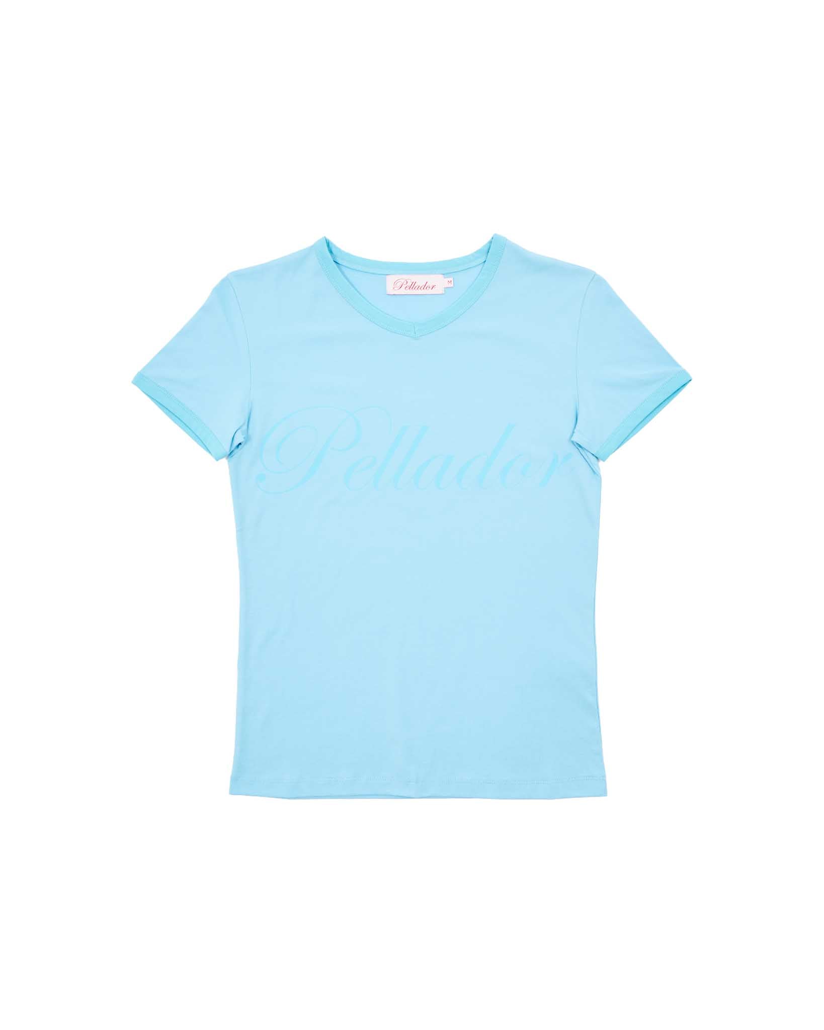 Women's V-Neck Tee - Blue