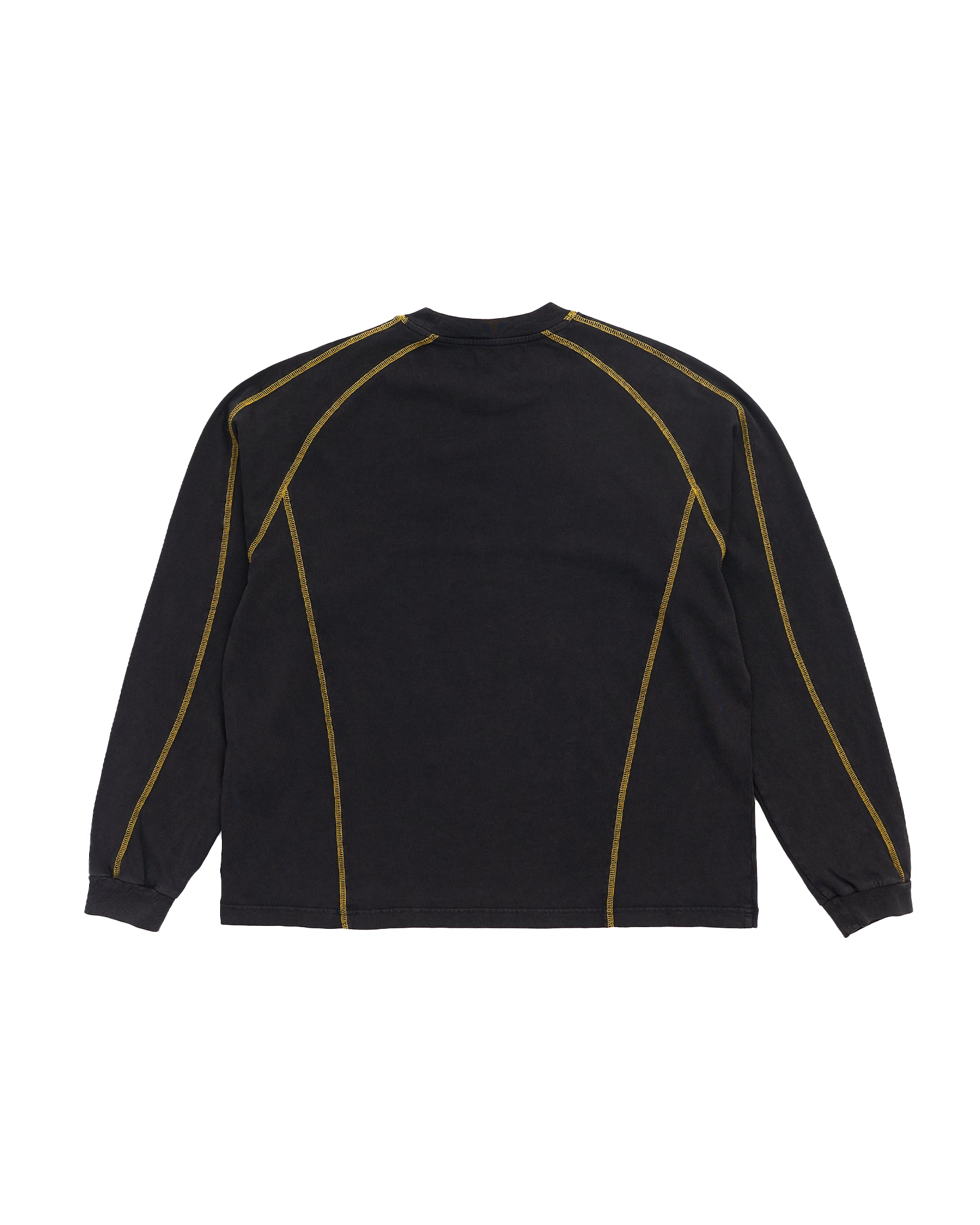 Overlock Longsleeve Tee - Black