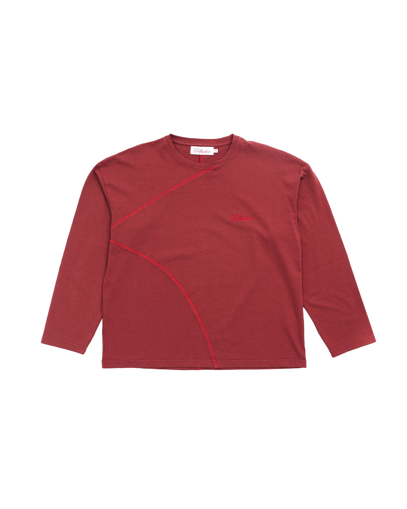 Overlock Longsleeve Tee - Red