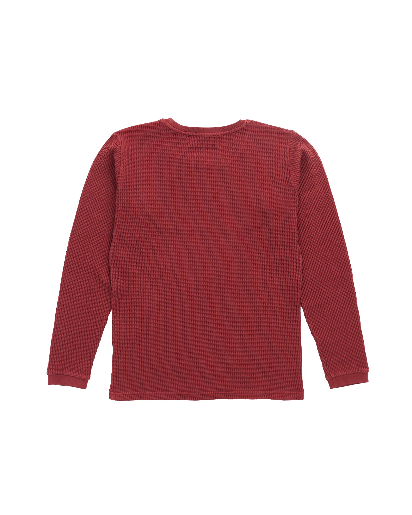 Pellador Ireland L/S Waffle Crew - Red