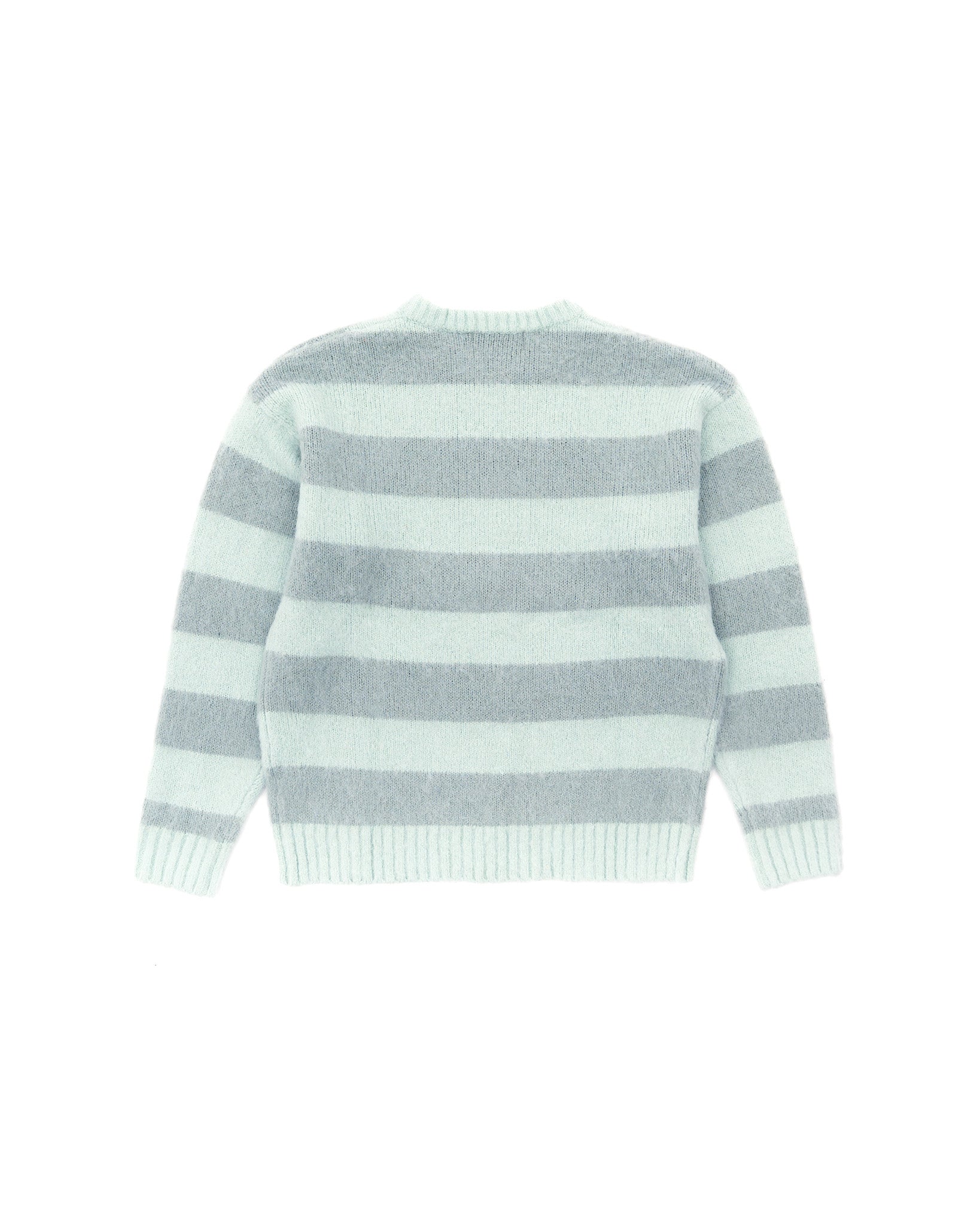 Mohair Striped Knit - Seafoam