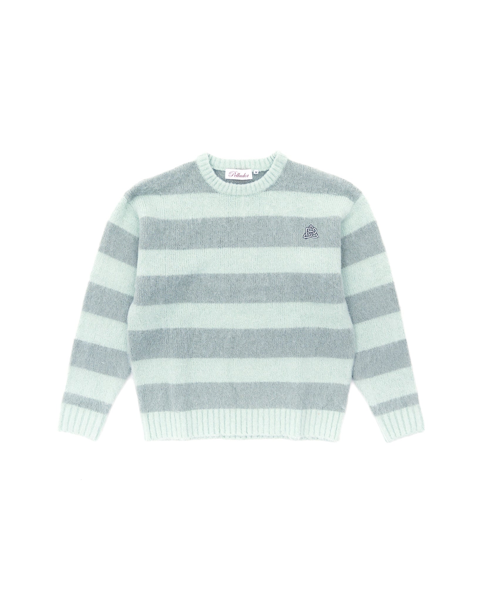 Mohair Striped Knit - Seafoam