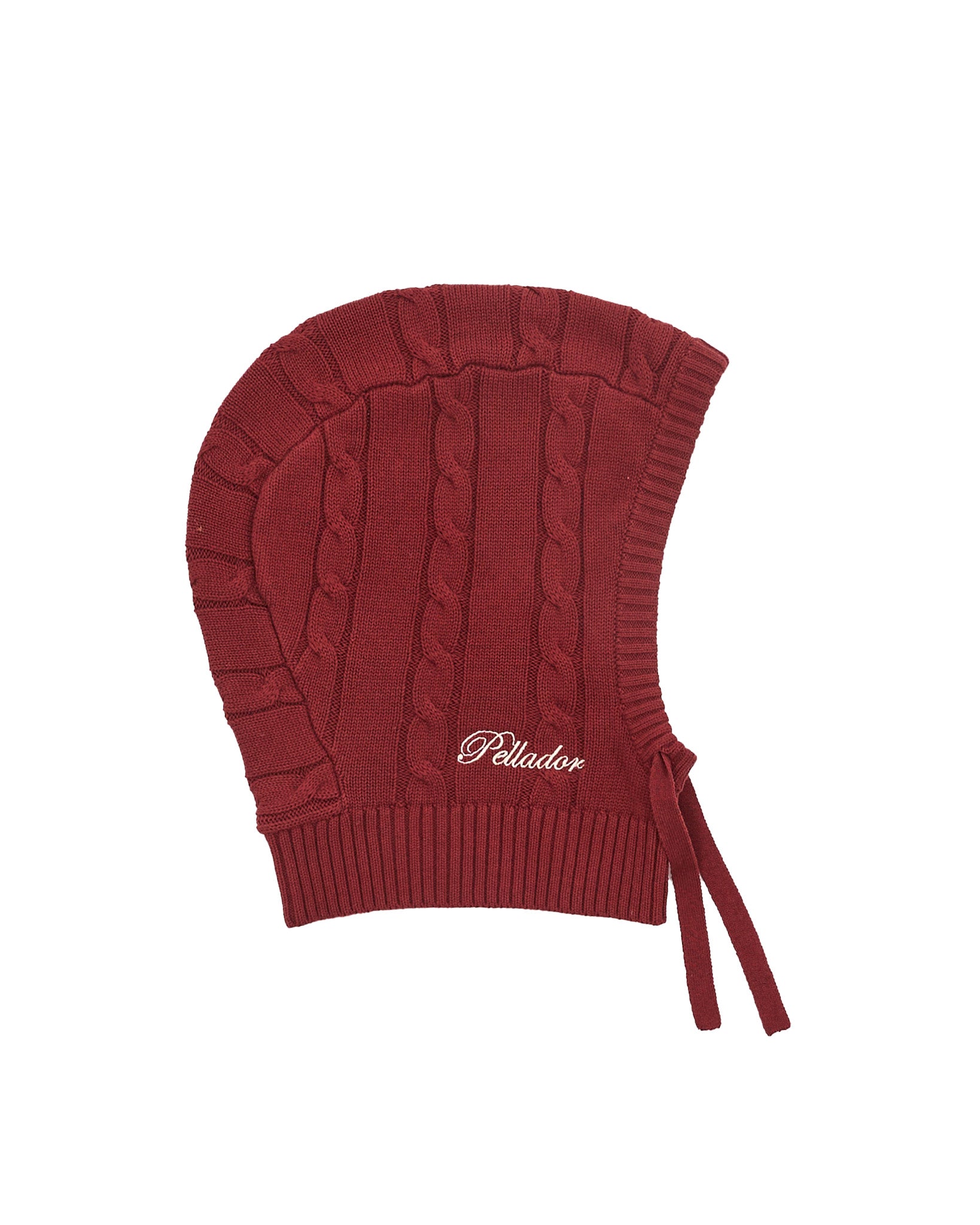 Cable Knit Snood - Red
