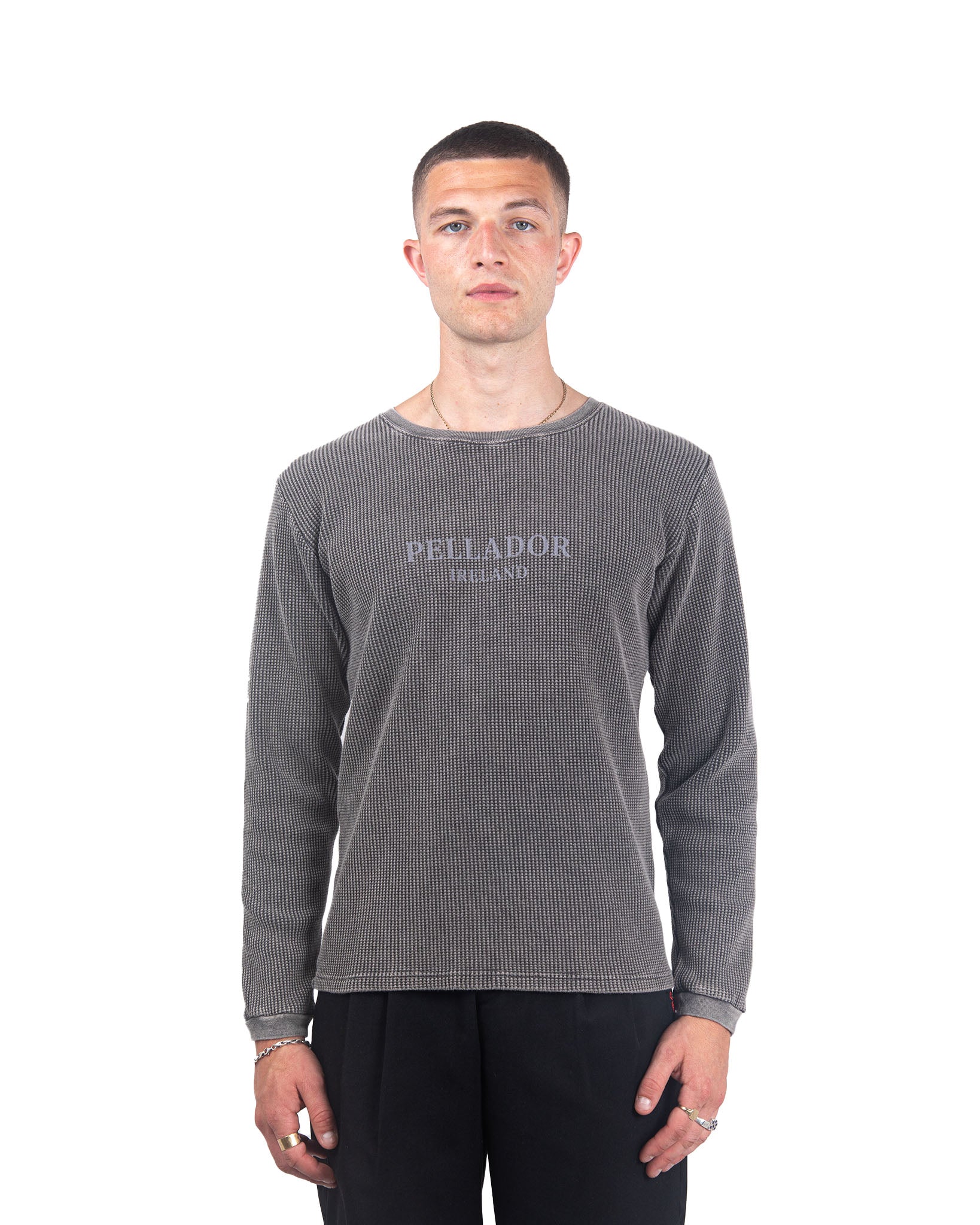 Pellador Ireland L/S Waffle Crew