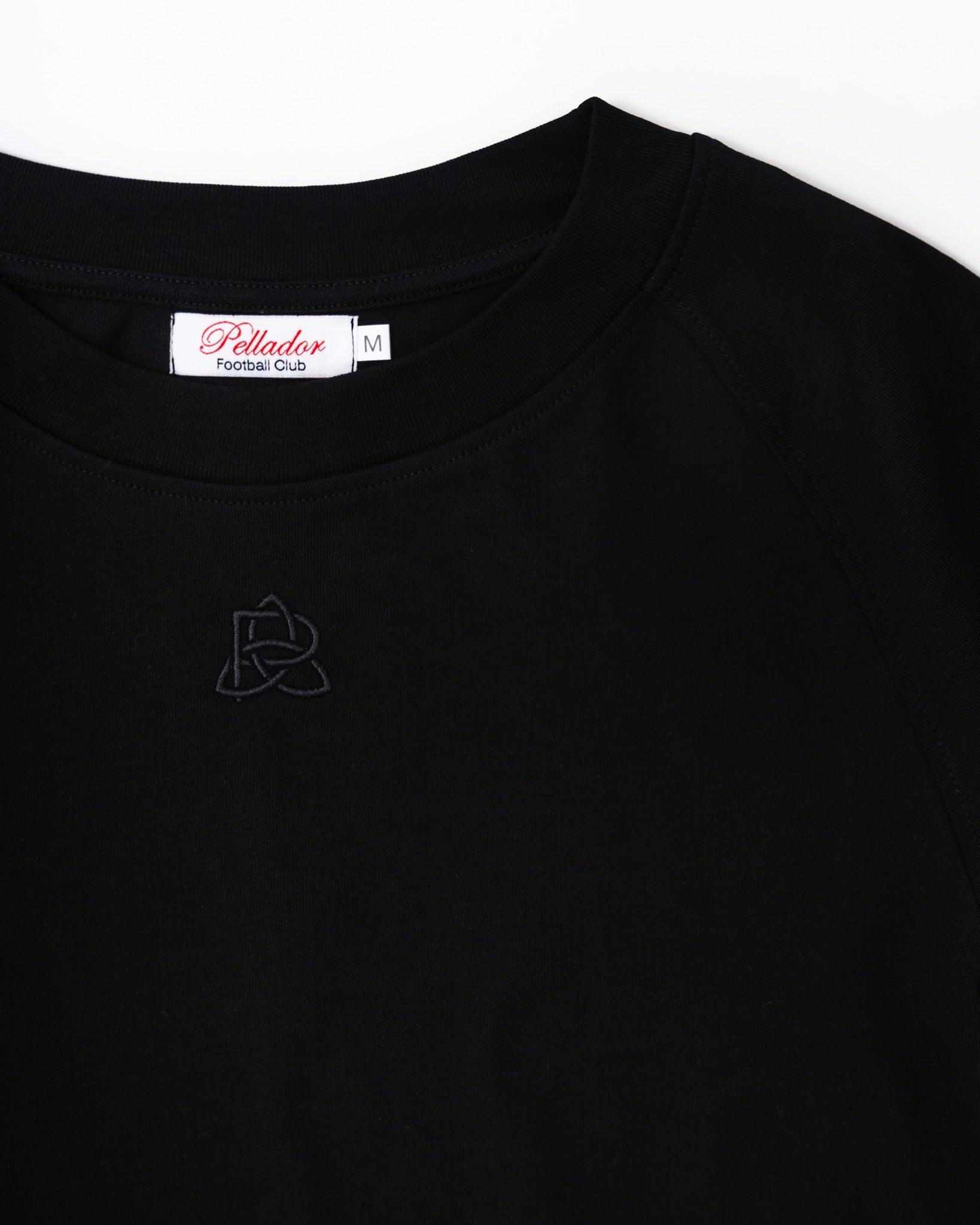 Embroidered Logo T-Shirt Black