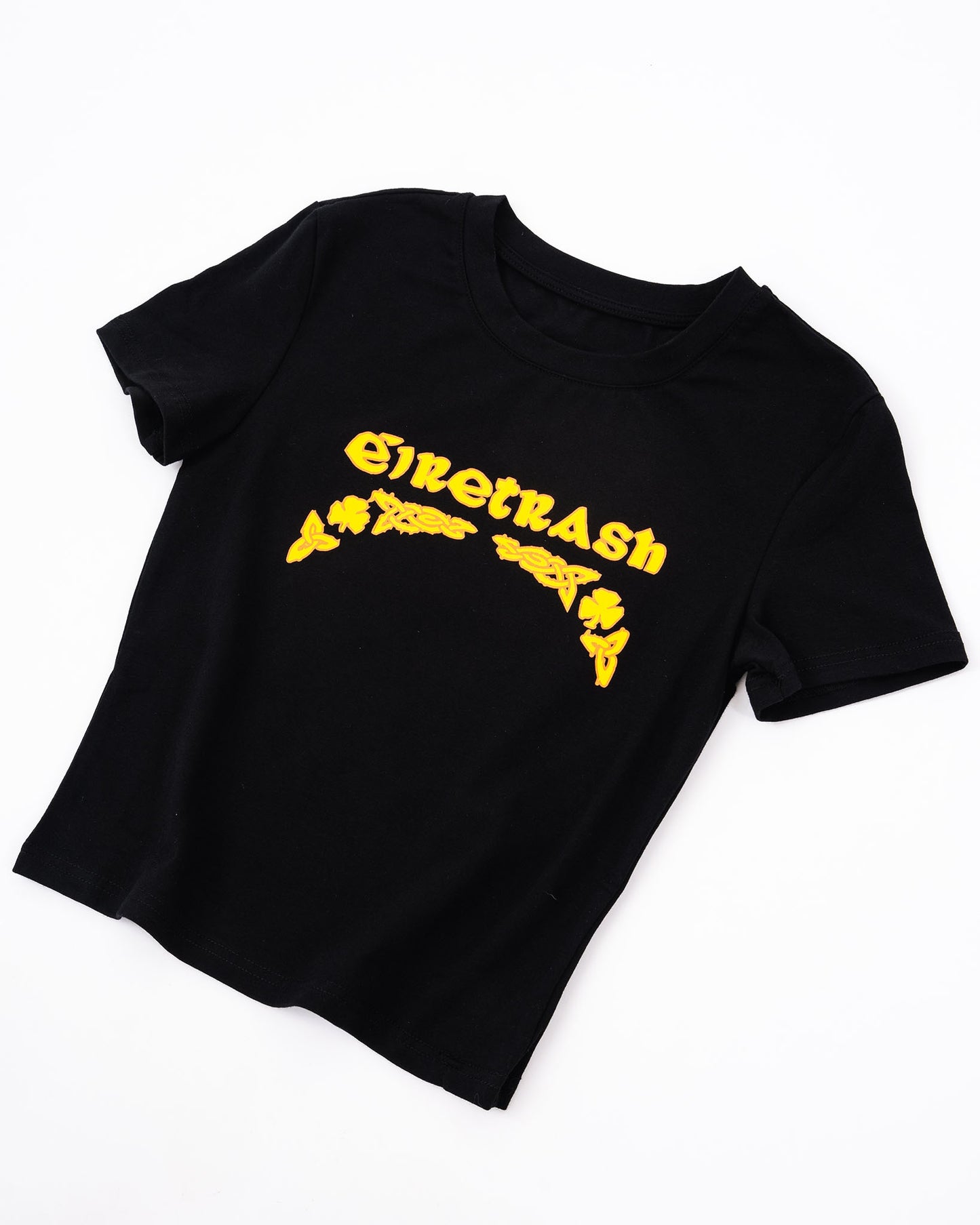 Éiretrash Baby Tee Black