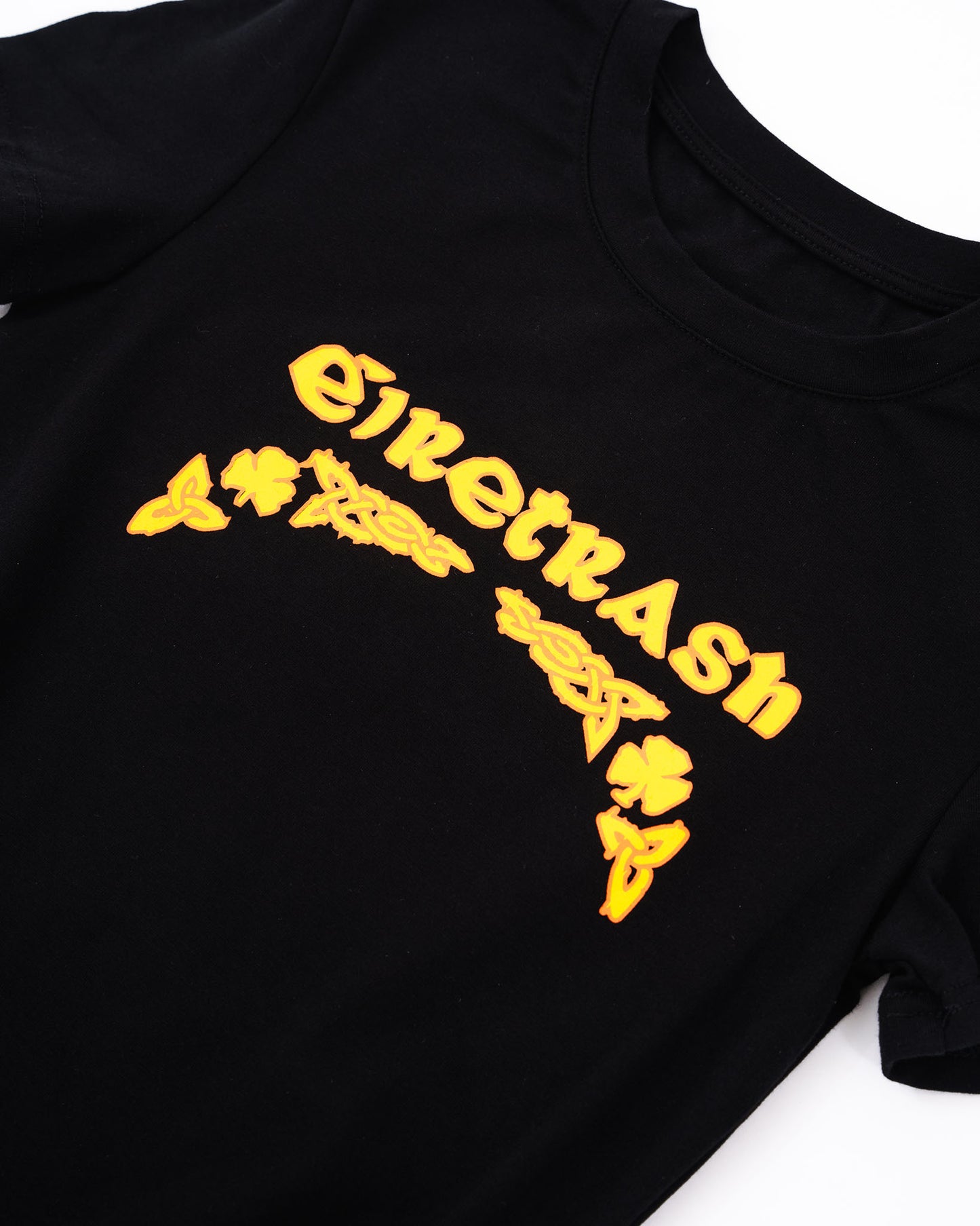Éiretrash Baby Tee Black
