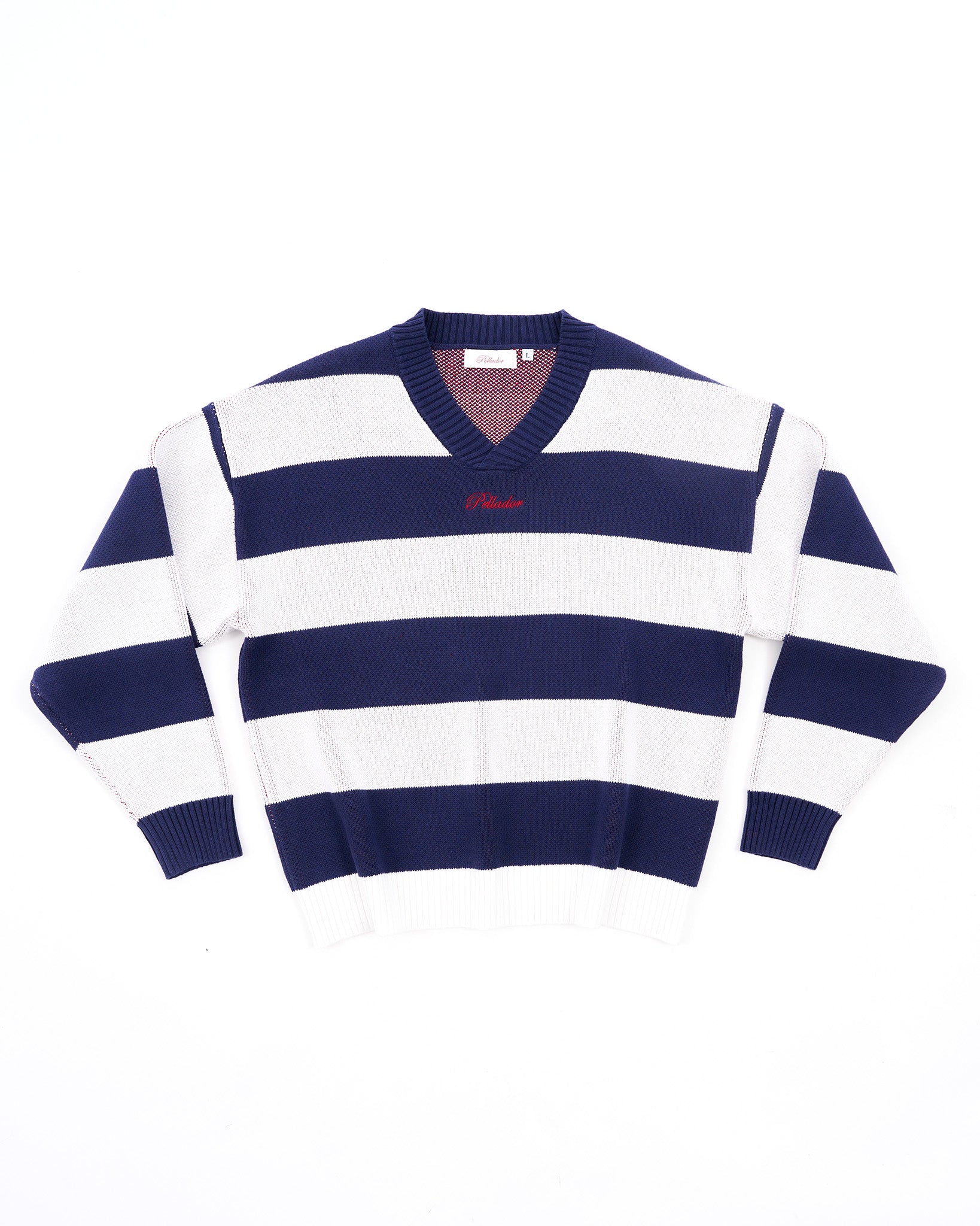 Blue & White Stripe Knit