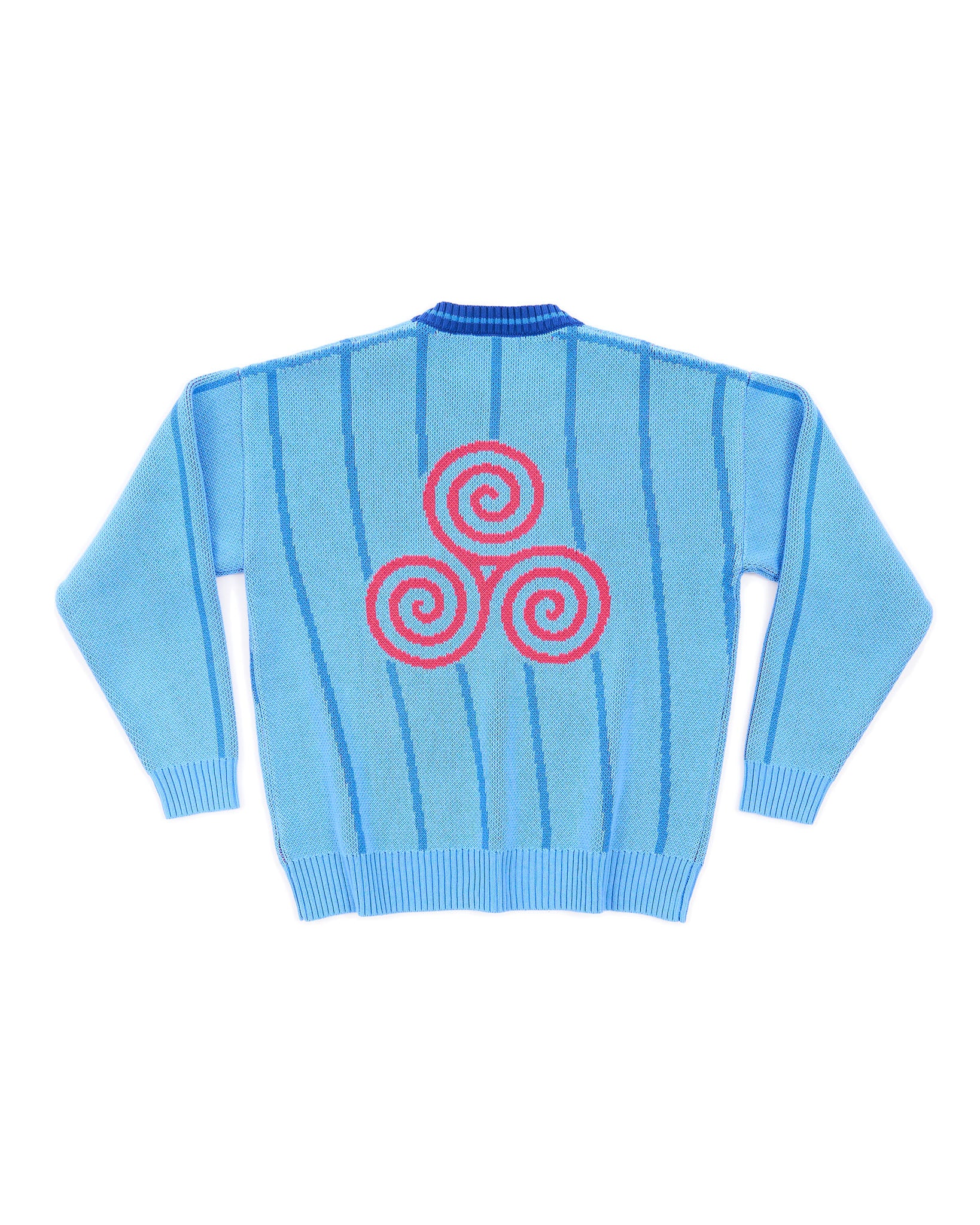 Blue Stripe Knit