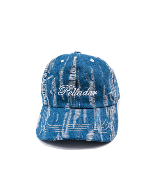 Distressed Denim Cap