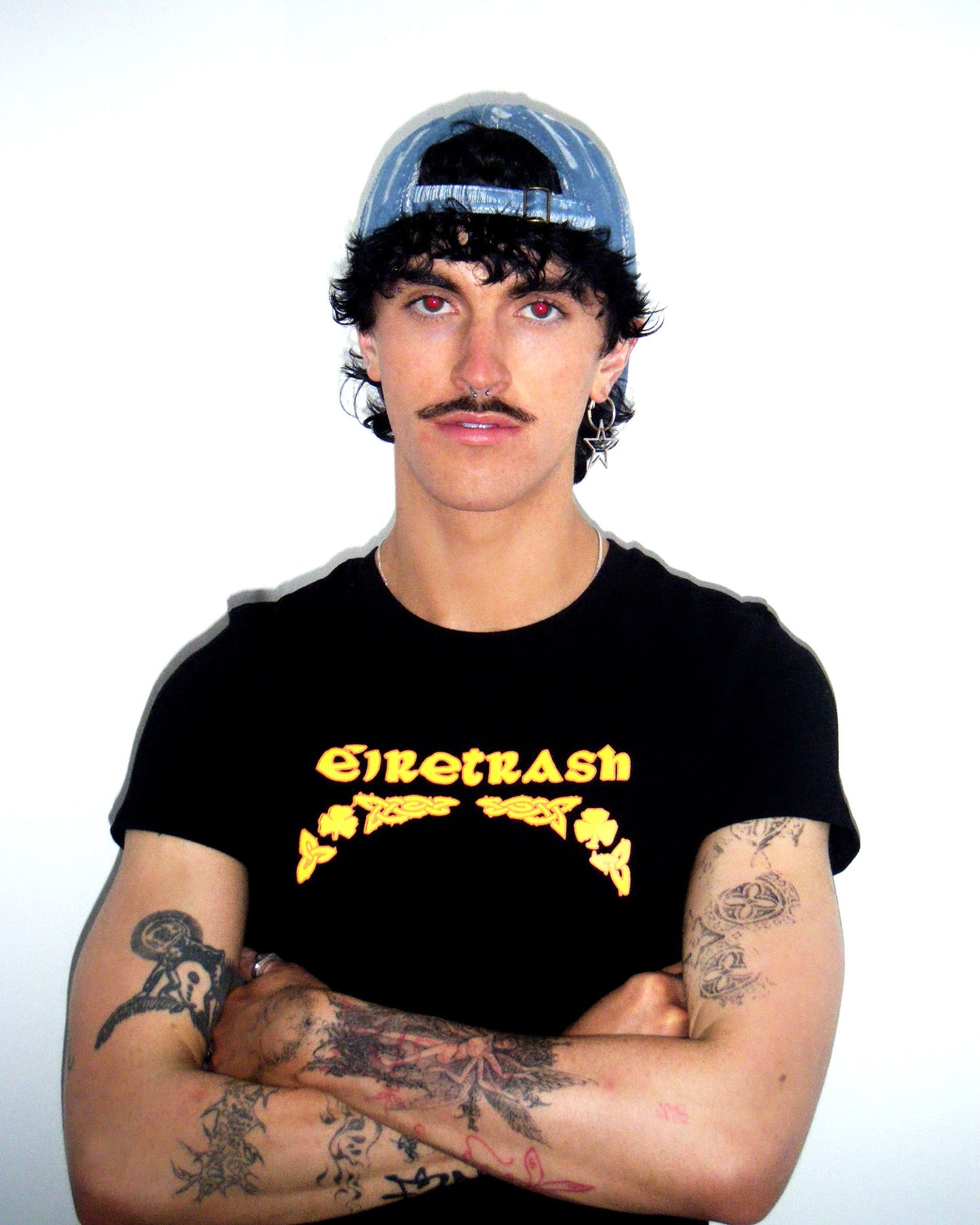 Éiretrash Baby Tee Black