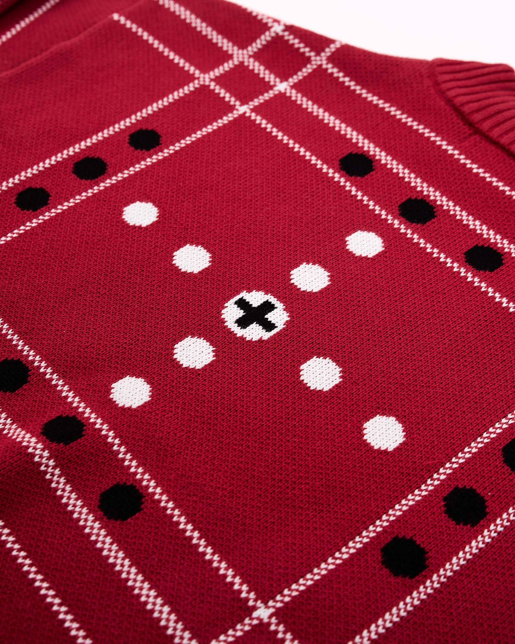 Fidchell Knit Red