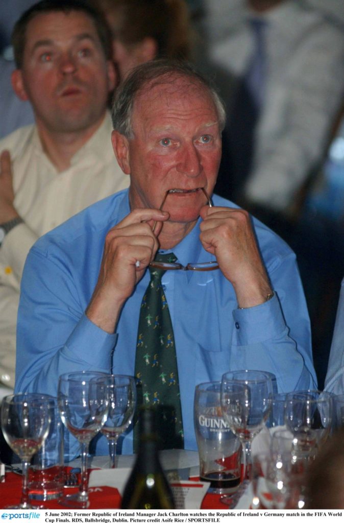 Jack Charlton Printed Denim Tie