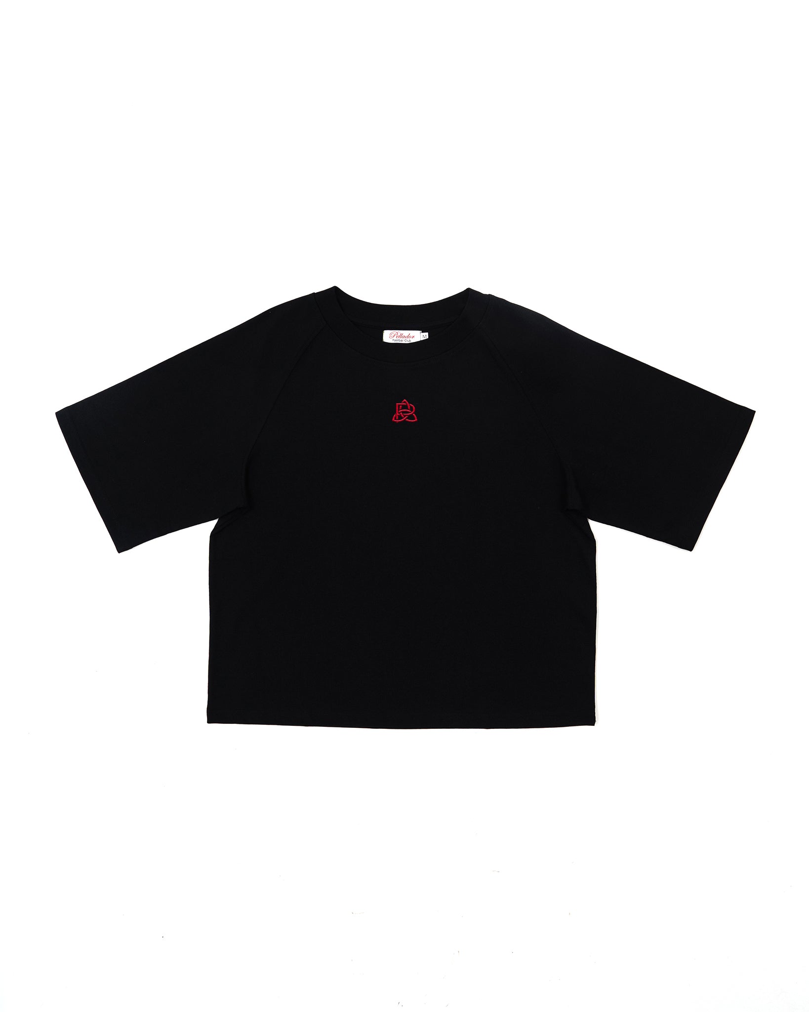 Embroidered Logo T-Shirt Black & Red
